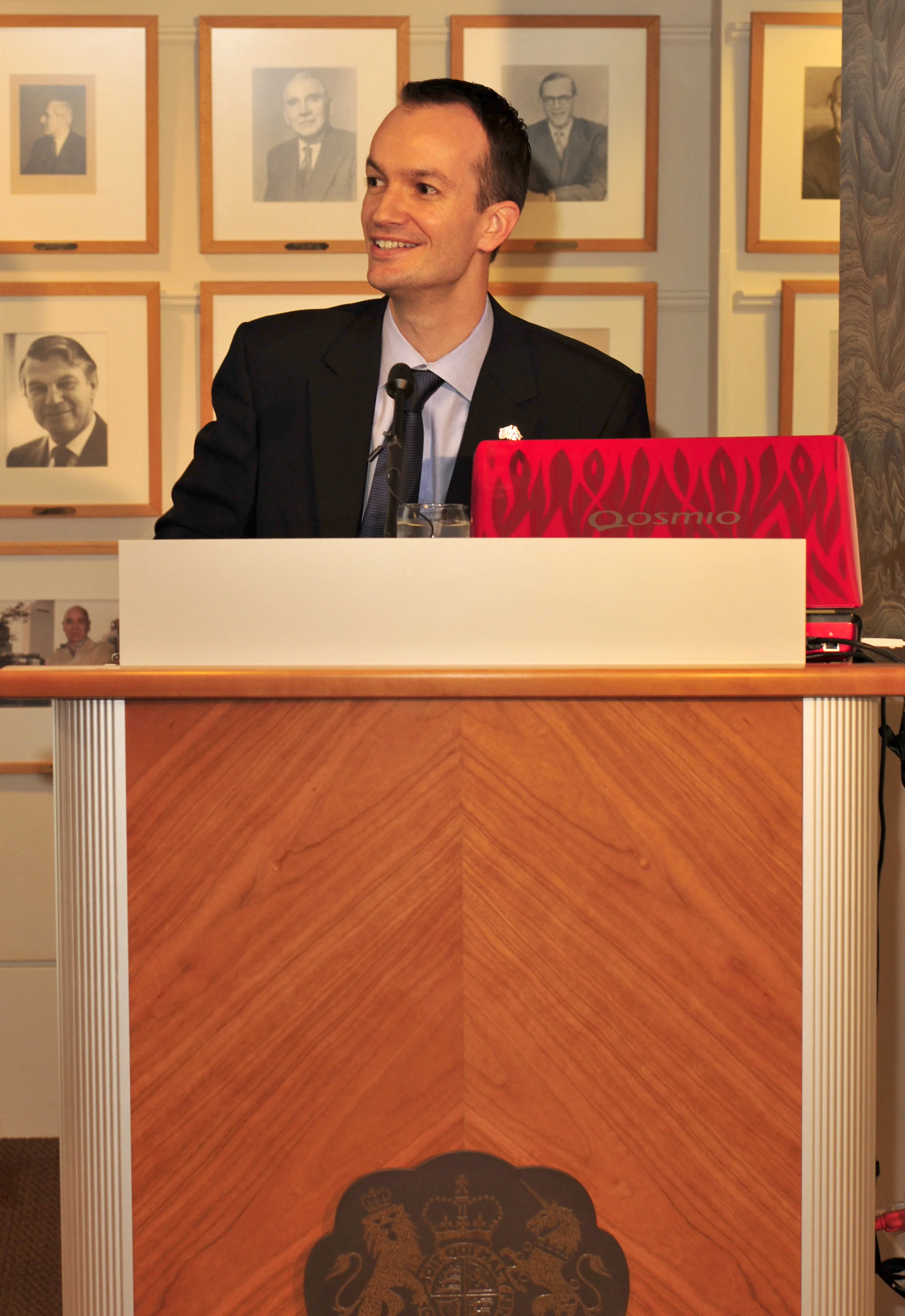 An evening at the British Consulate.