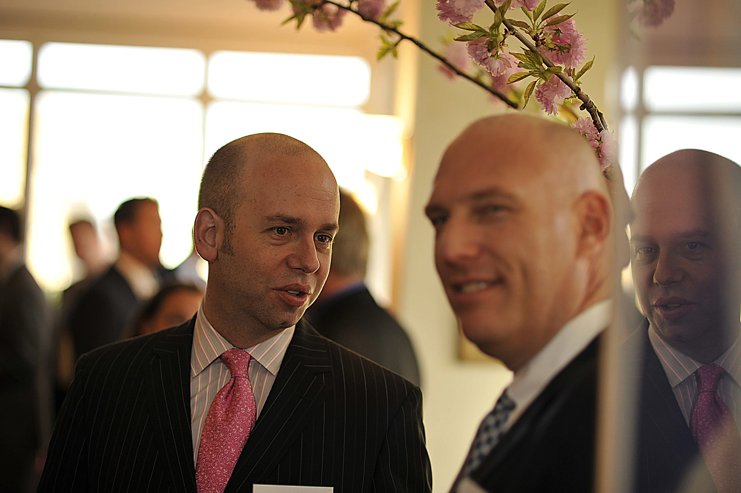 An evening at the British Consulate.