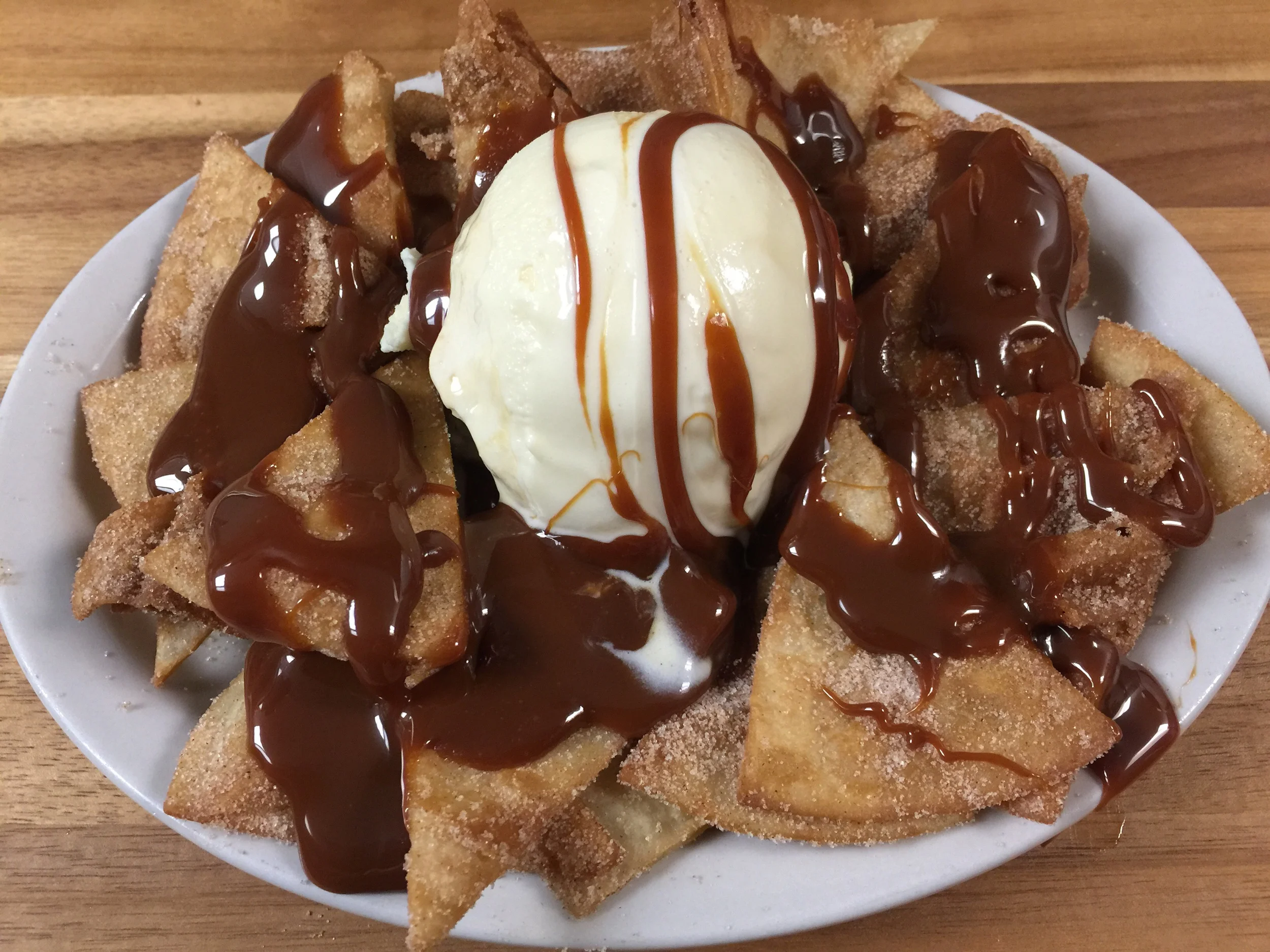 Buñuelitos con Helado