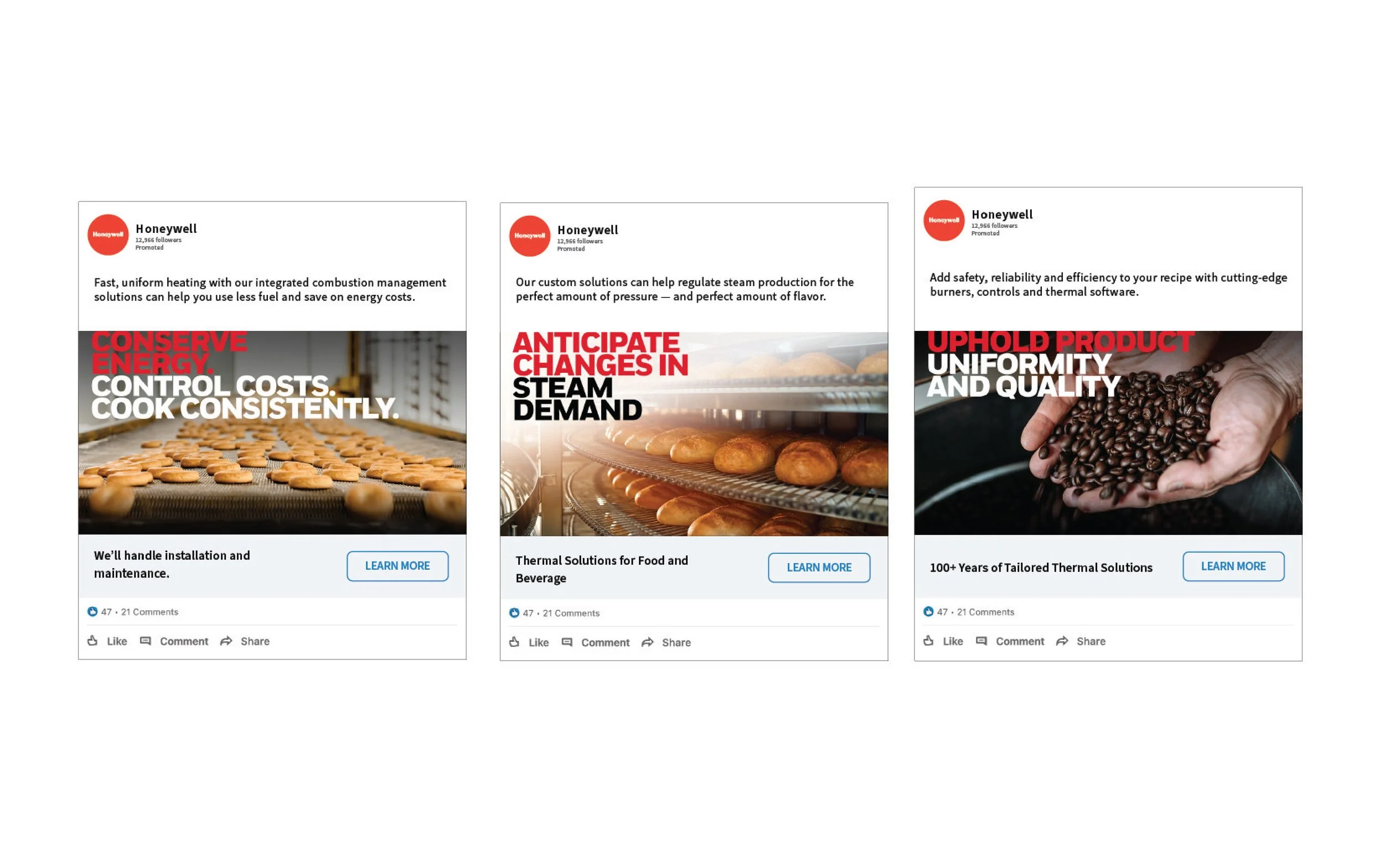  Food and Bev Marketing Support LinkedIn Ads. 