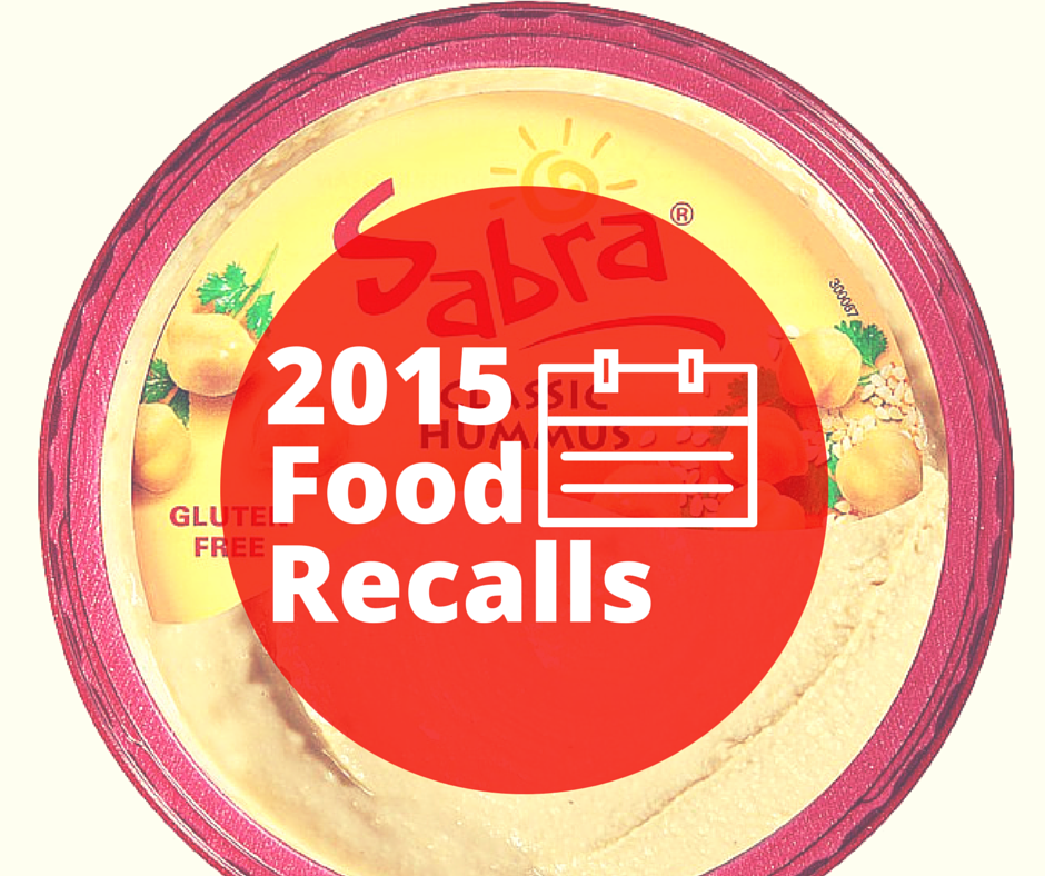 5 Food Recalls from 2015