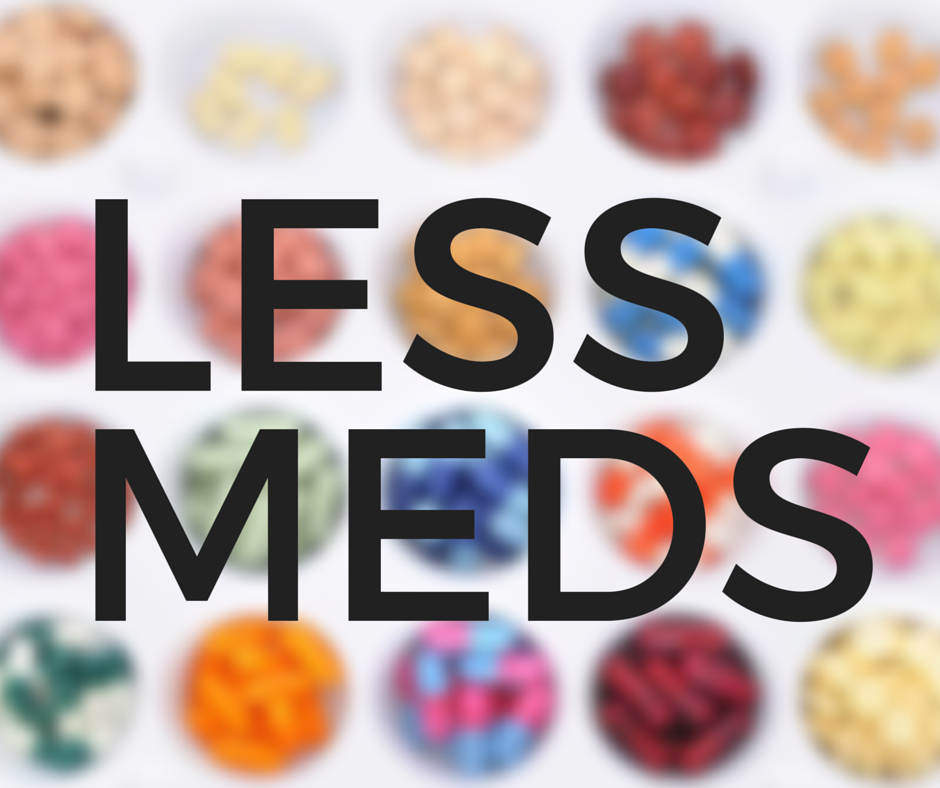 Less Meds May Reduce Death