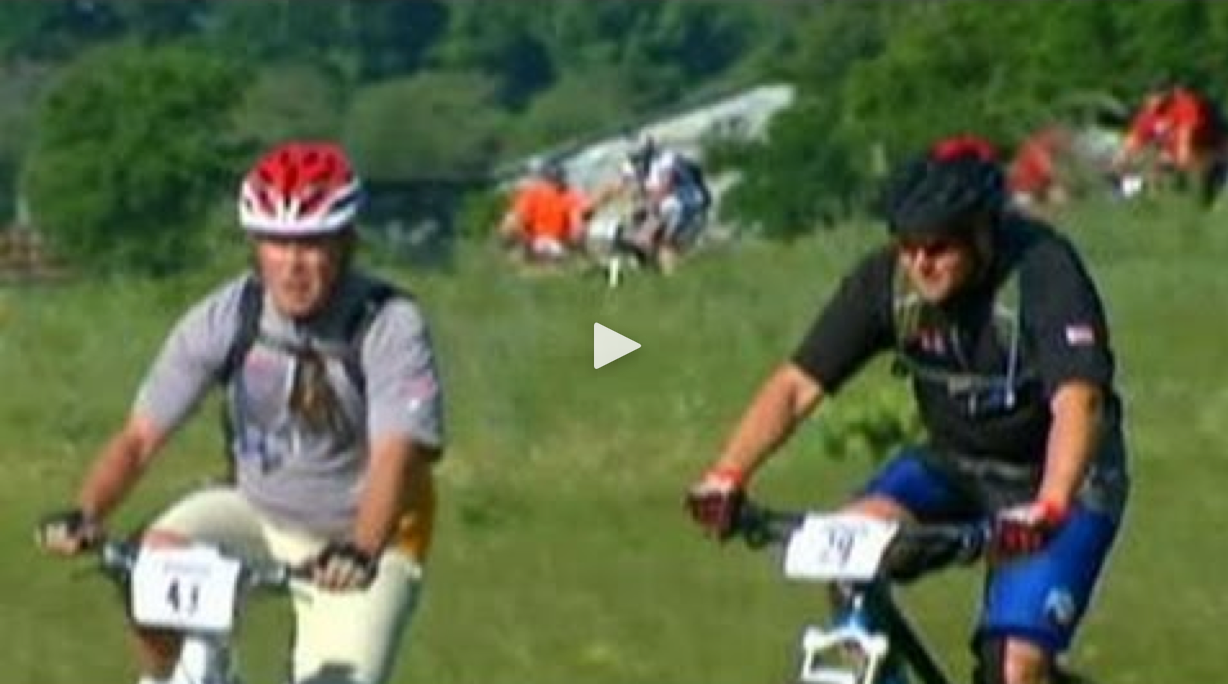  President Bush leads wounded warriors on 62-mile bike ride