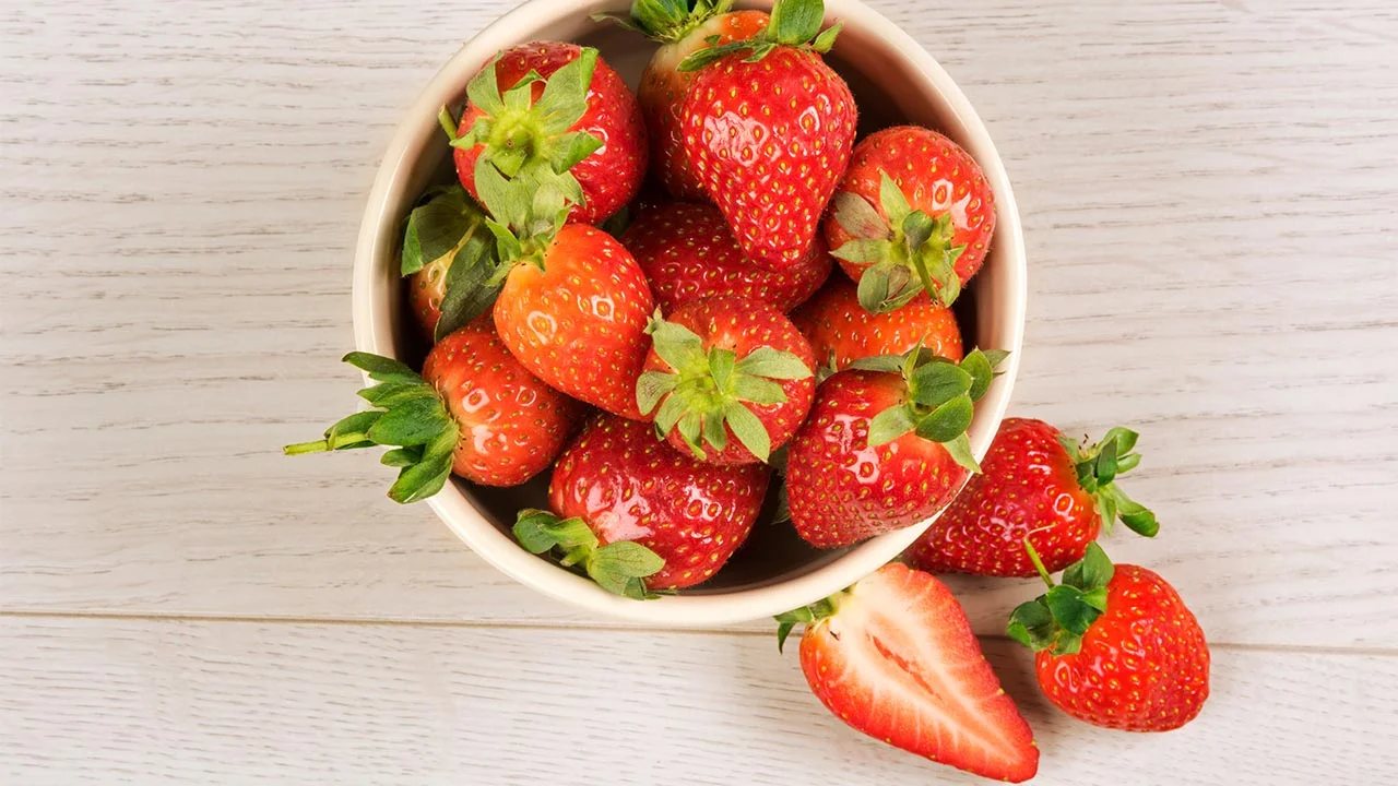 Eat Strawberries and enjoy life