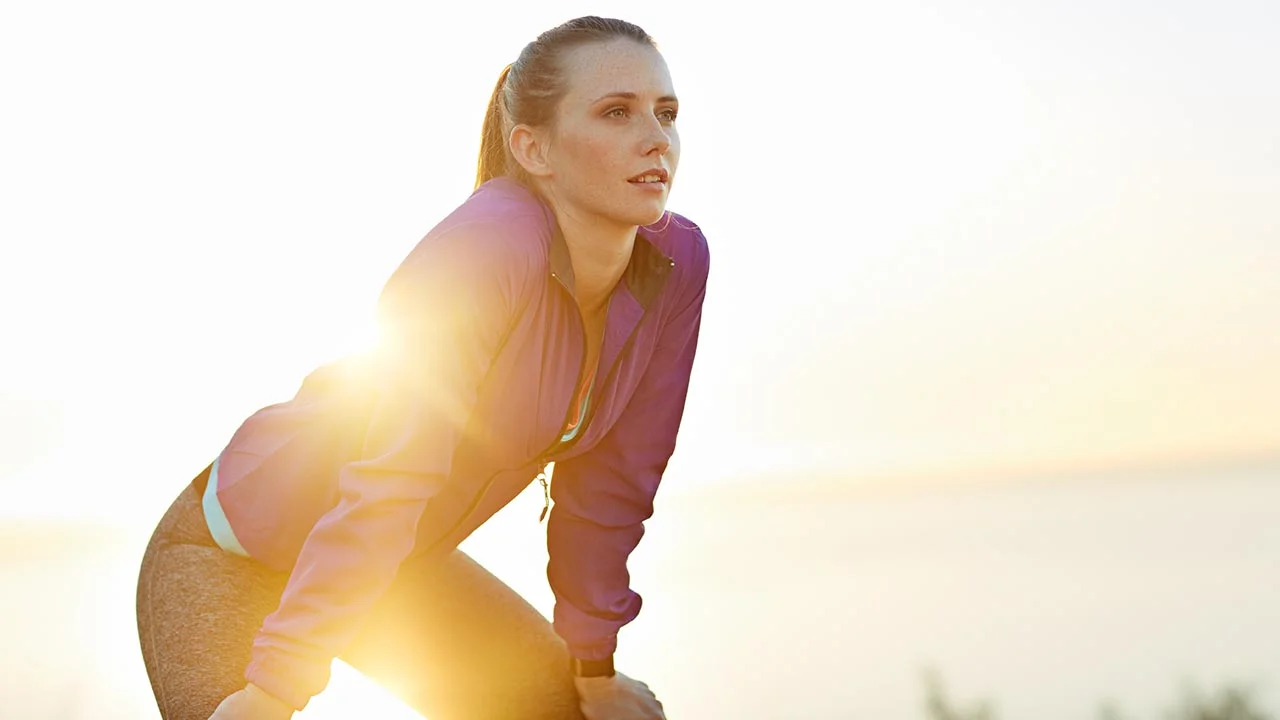 Exercising in hot weather