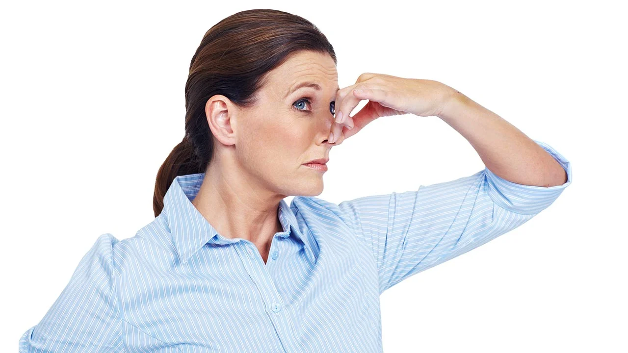 How to stop a nosebleed