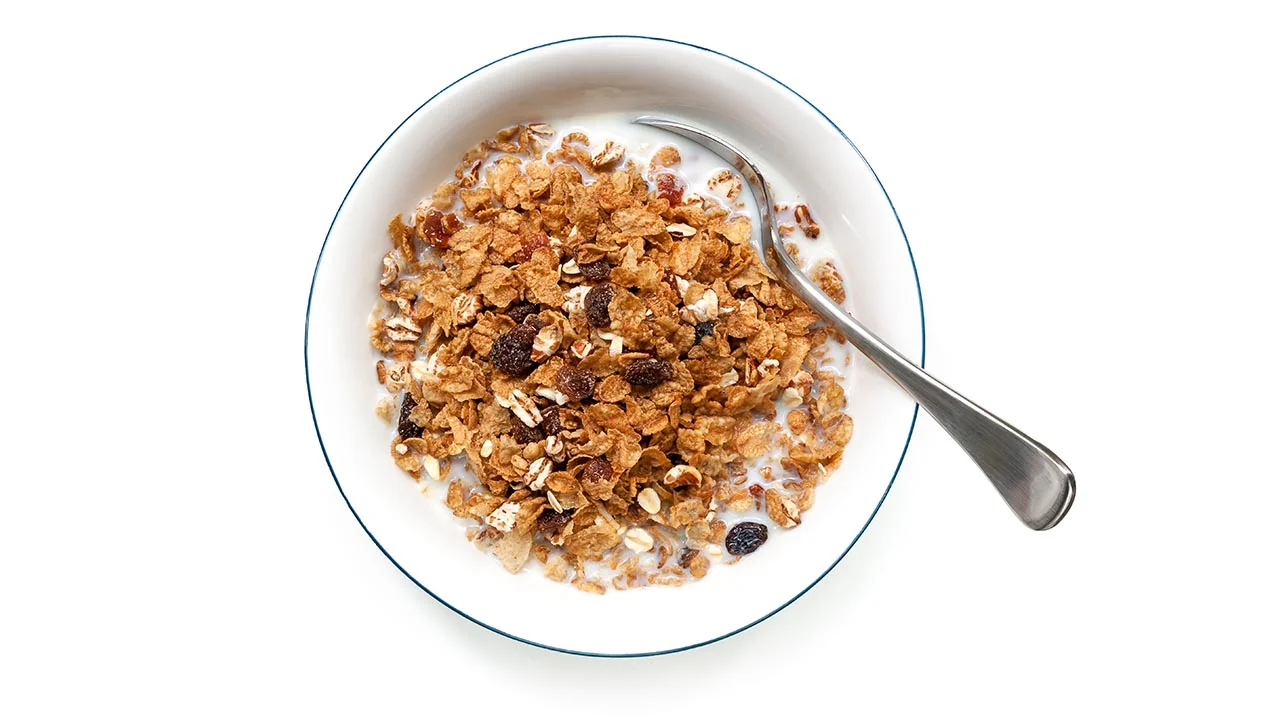 Making A Bowl Of Cereal Healthier