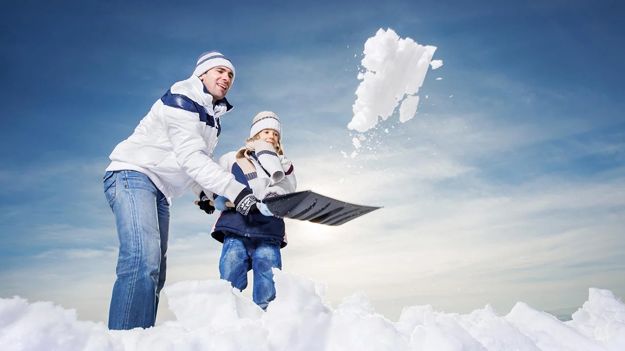 Stay safe when shoveling snow
