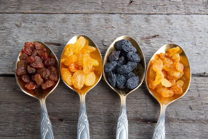 Starring …Dried fruit!