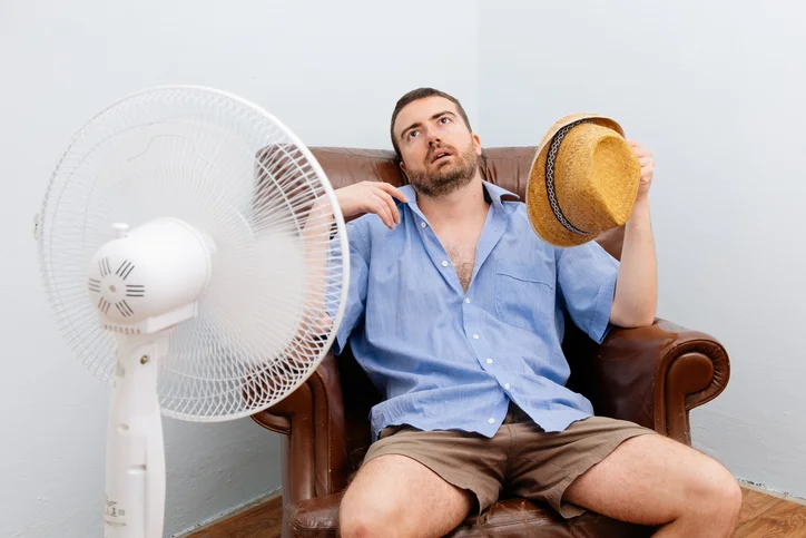 Hot flashes – can they occur in men?