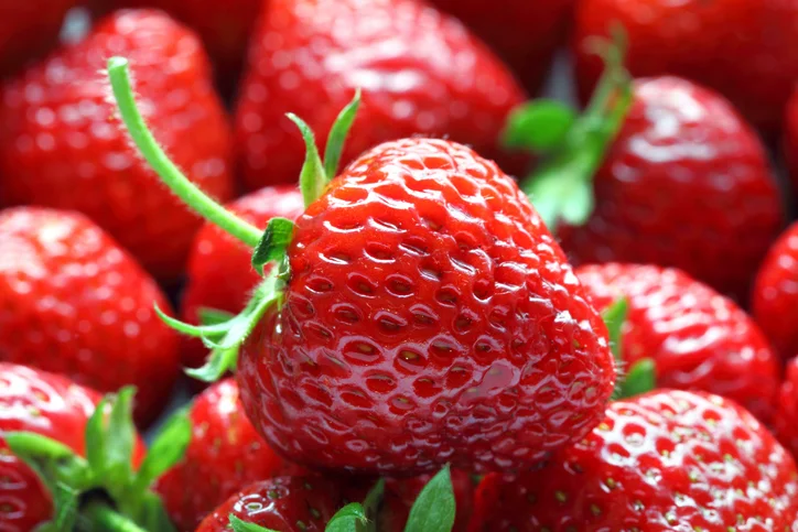 The sweet sensation of spring strawberries
