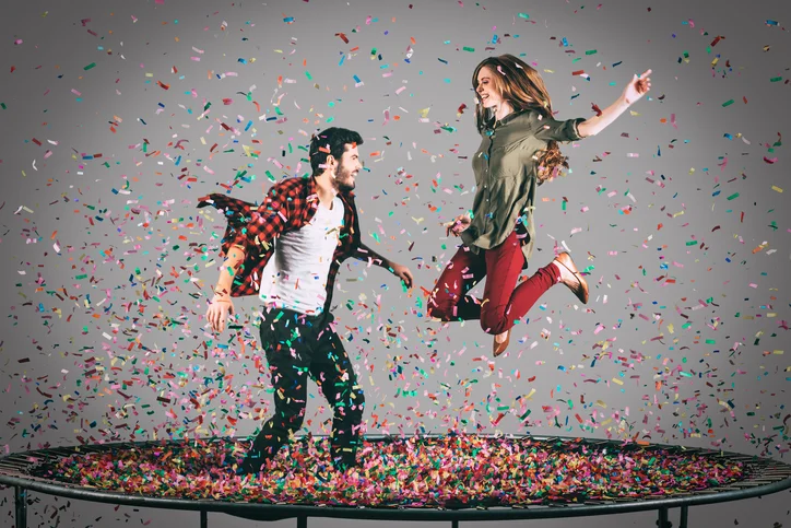 Have fun getting fit with a trampoline workout