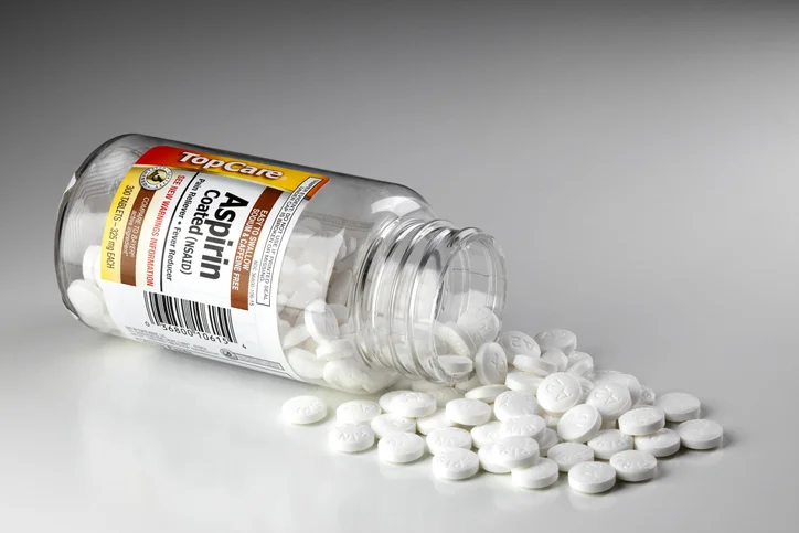 Low-dose aspirin no longer recommended for healthy, older adults for preventing heart attacks
