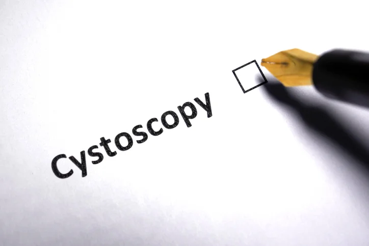 What happens when you have a cystoscopy