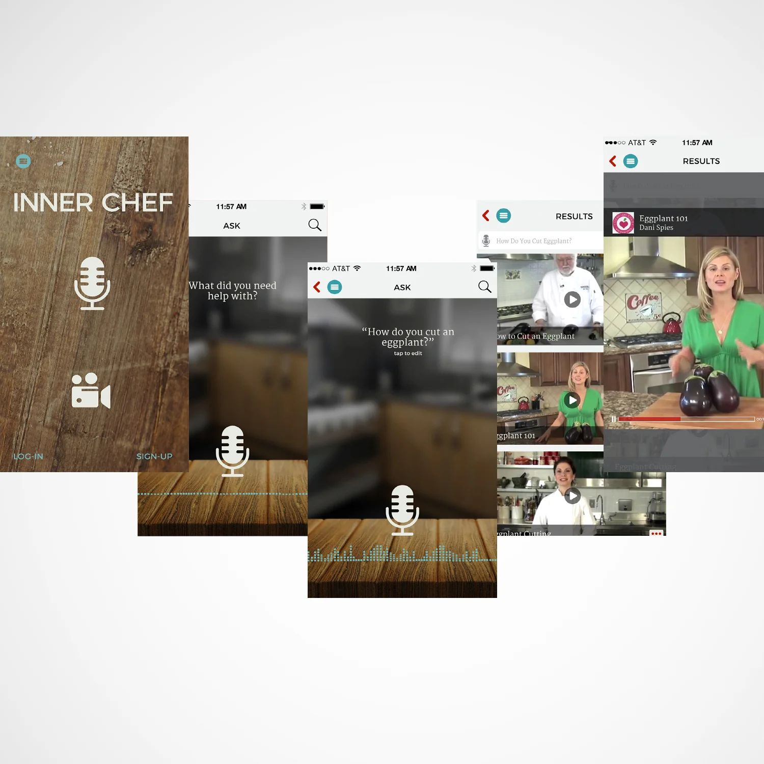 Lucy's predicted user flow.