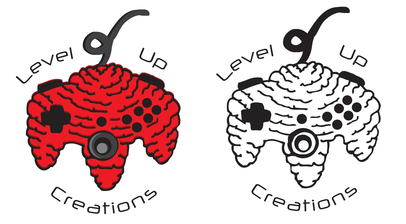 A small business that sells crocheted "video game themed"items. This was a concept developed for Alexandra Rodriguez's company. Commission was received but logo is not being utilized.