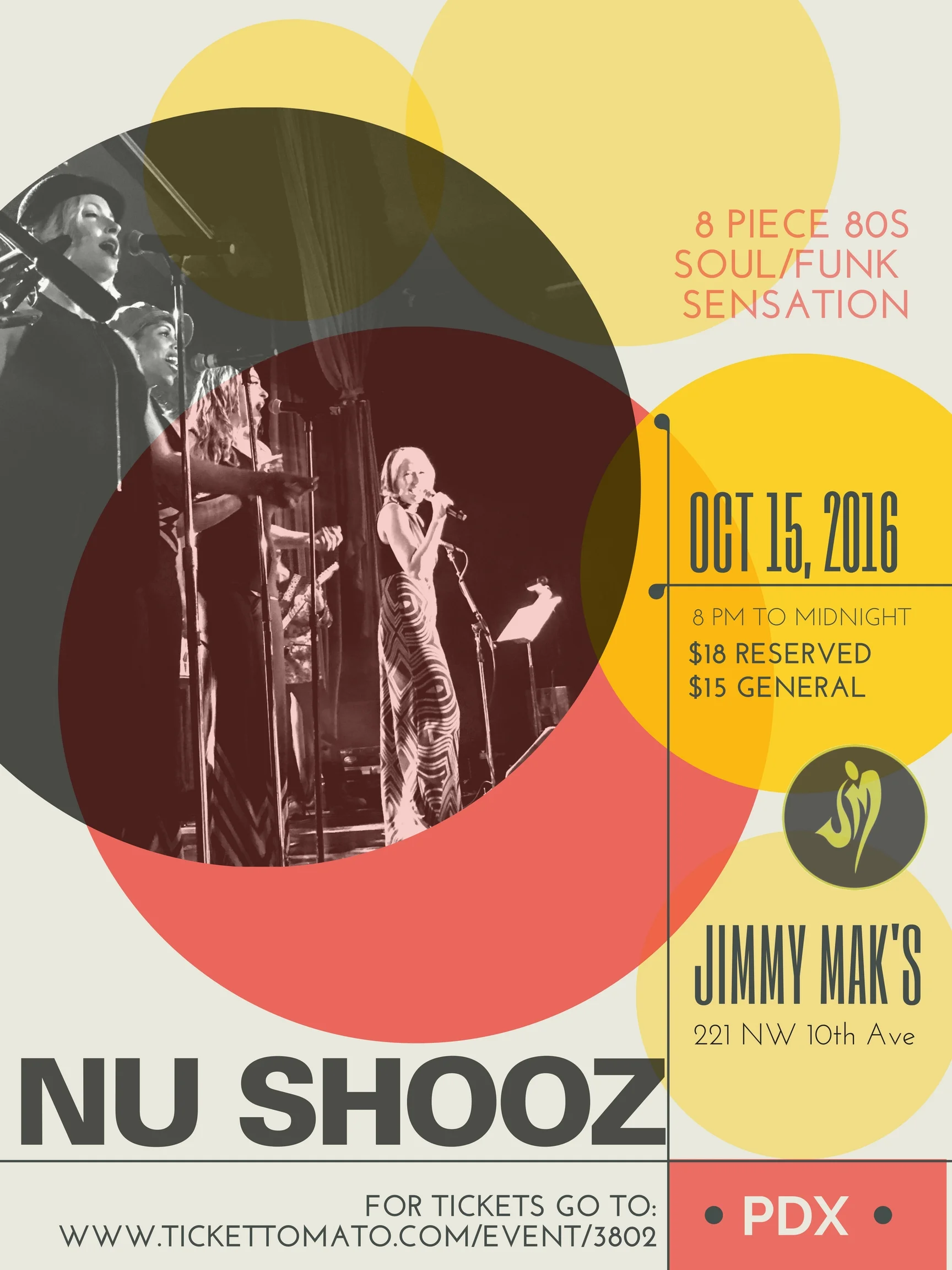 NU SHOOZ 8 Piece Band in Portland OR
