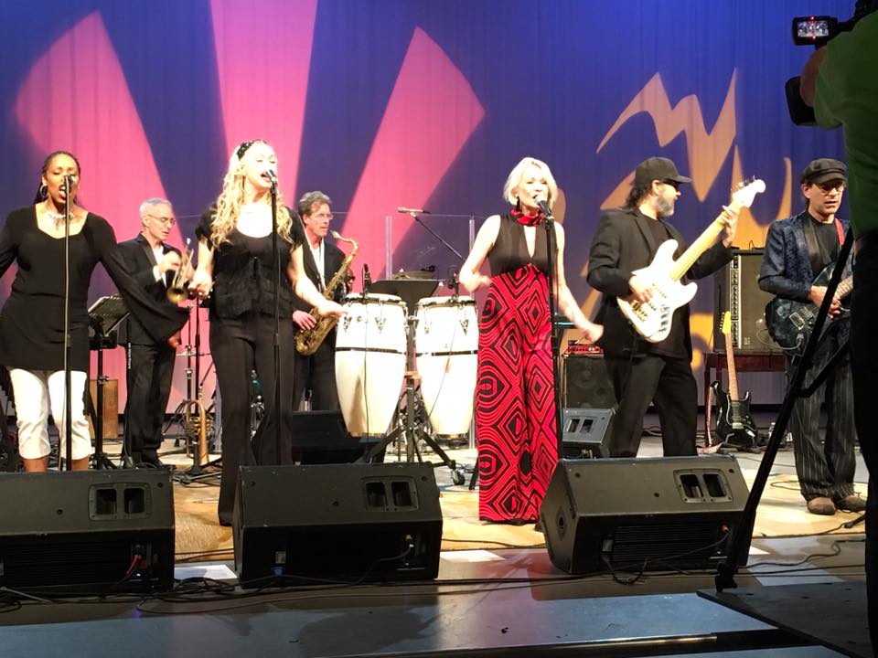 Nu Shooz at Oregon Public Broadcasting studios.
