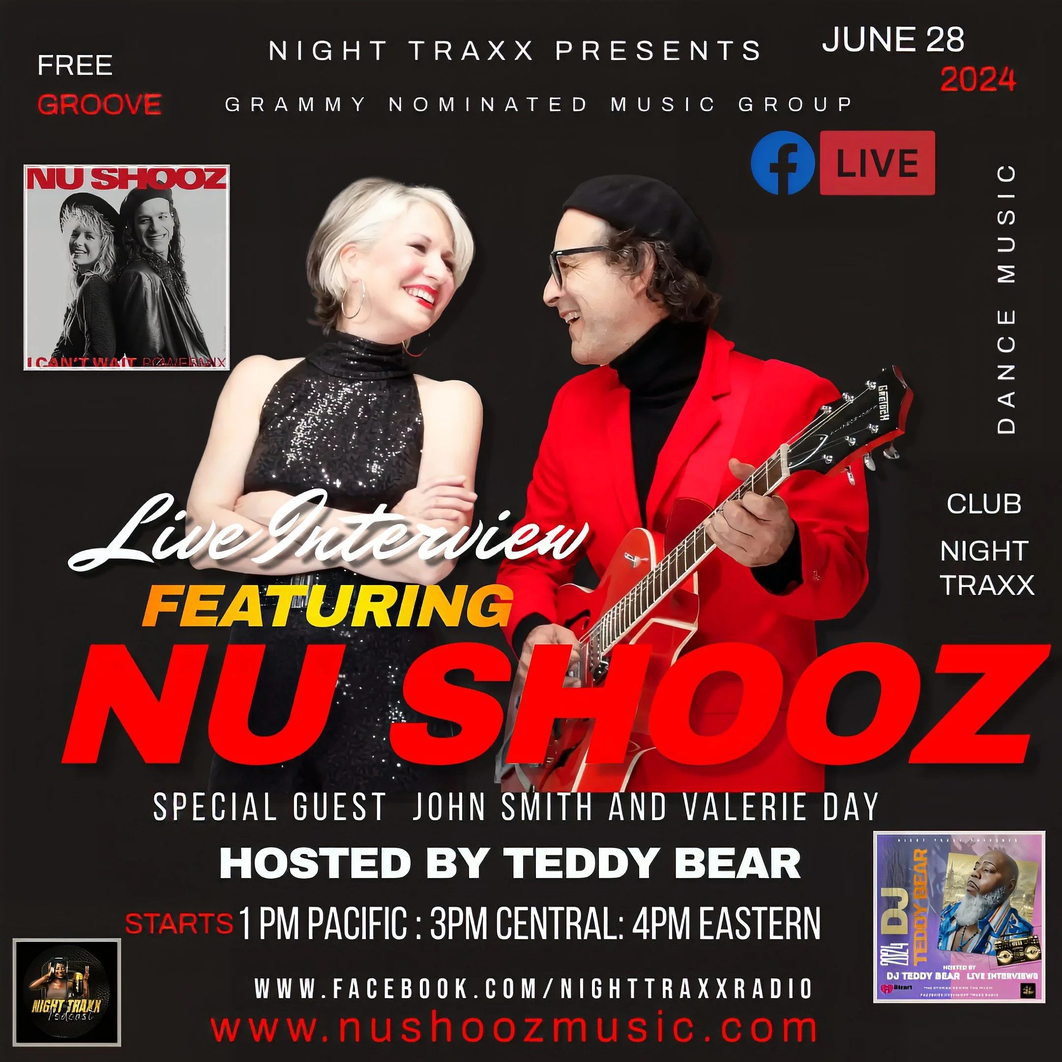 Nu Shooz Interview On Night Traxx Radio