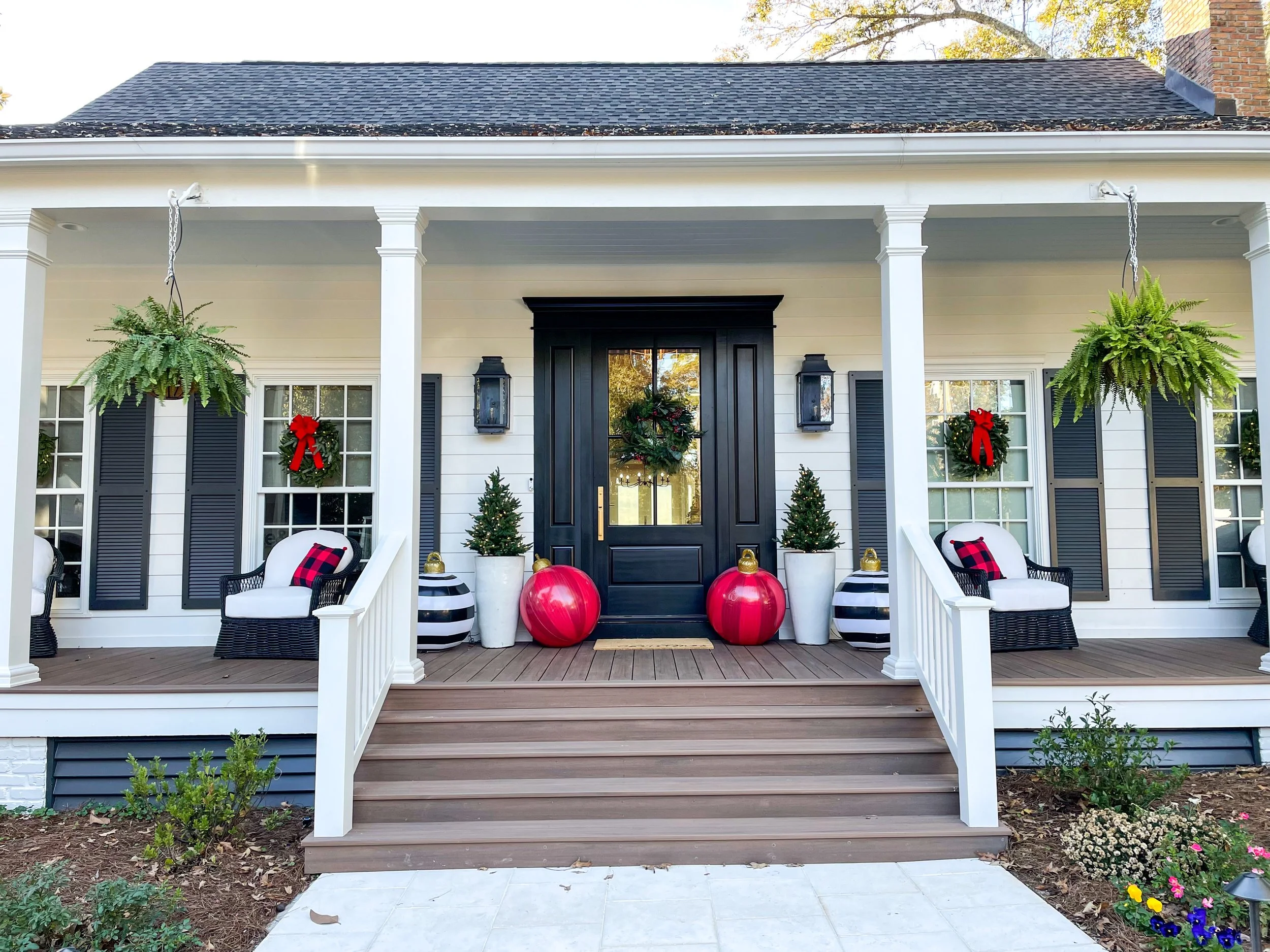 Full of Seasonal Charm &amp; Oversized Ornaments