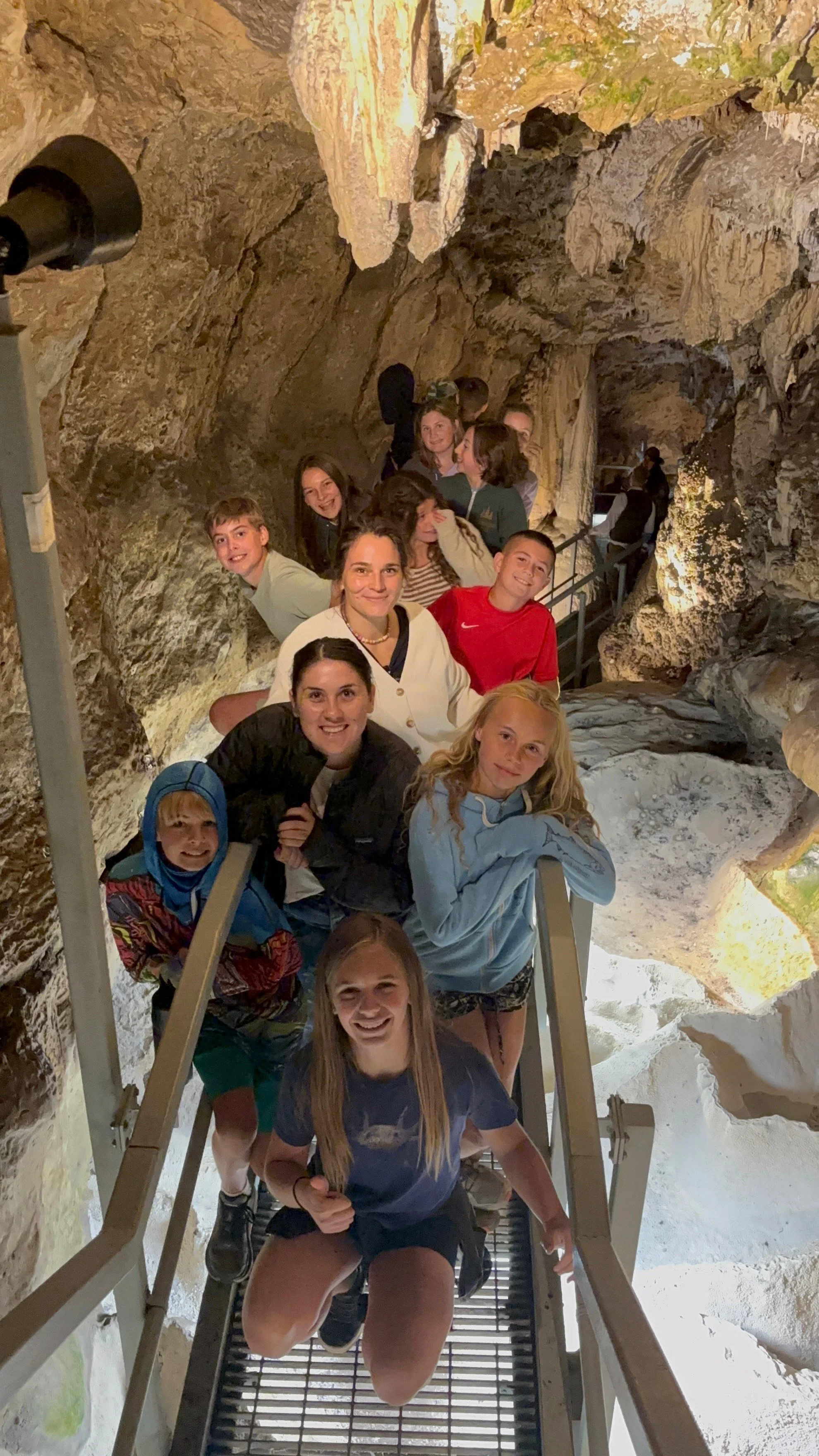 Gardner Caves-- 6th Grade Mineralogy Field Trip