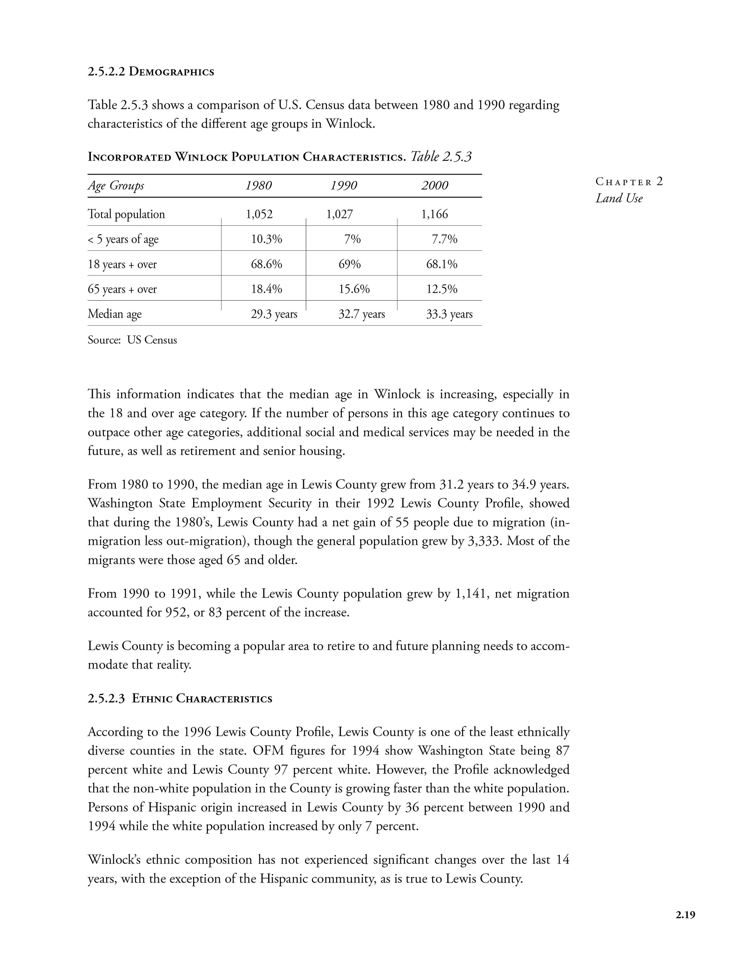  E2 Land Use Planning City of Winlock, Washington Comprehensive Plan and&nbsp;E2 Identity.&nbsp; 
