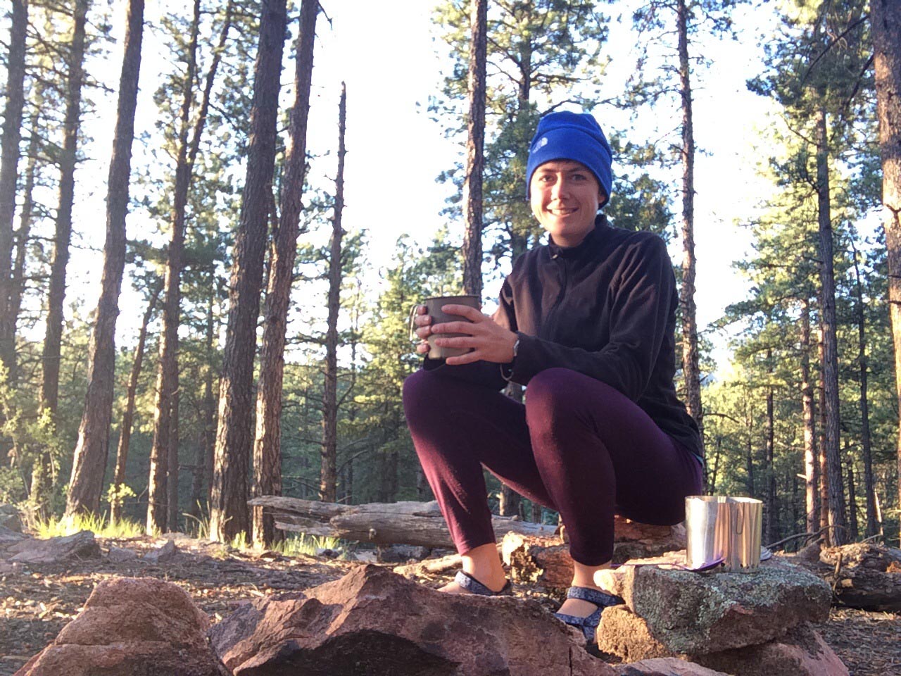  Morning coffee. PHOTO BY WILLOW BELDEN 