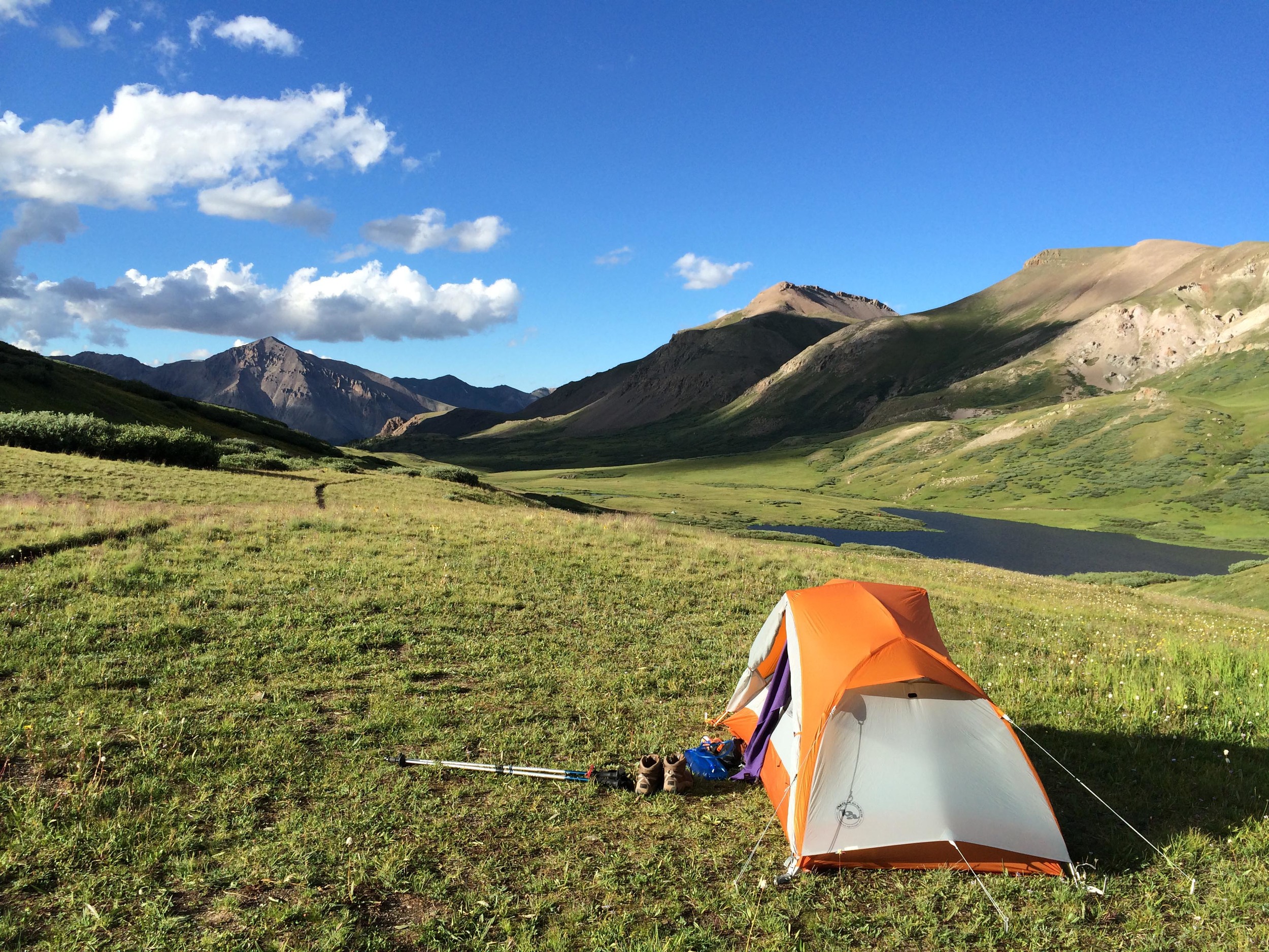  Campsite near Cataract Lake.&nbsp;PHOTO BY WILLOW BELDEN 