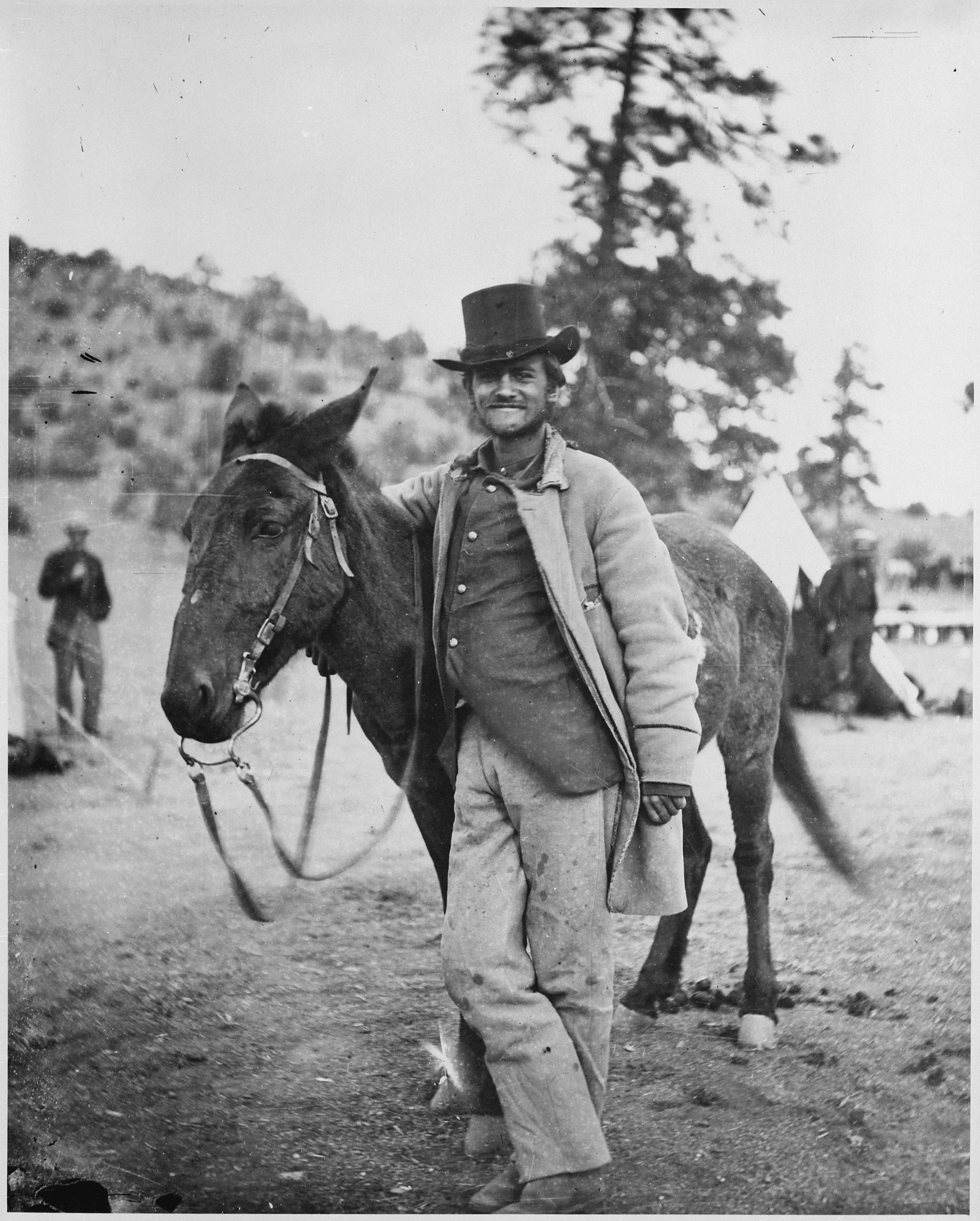 Frederick Wadsworth Loring. (photo by timothy o'sullivan, photographer for the wheeler expedition)