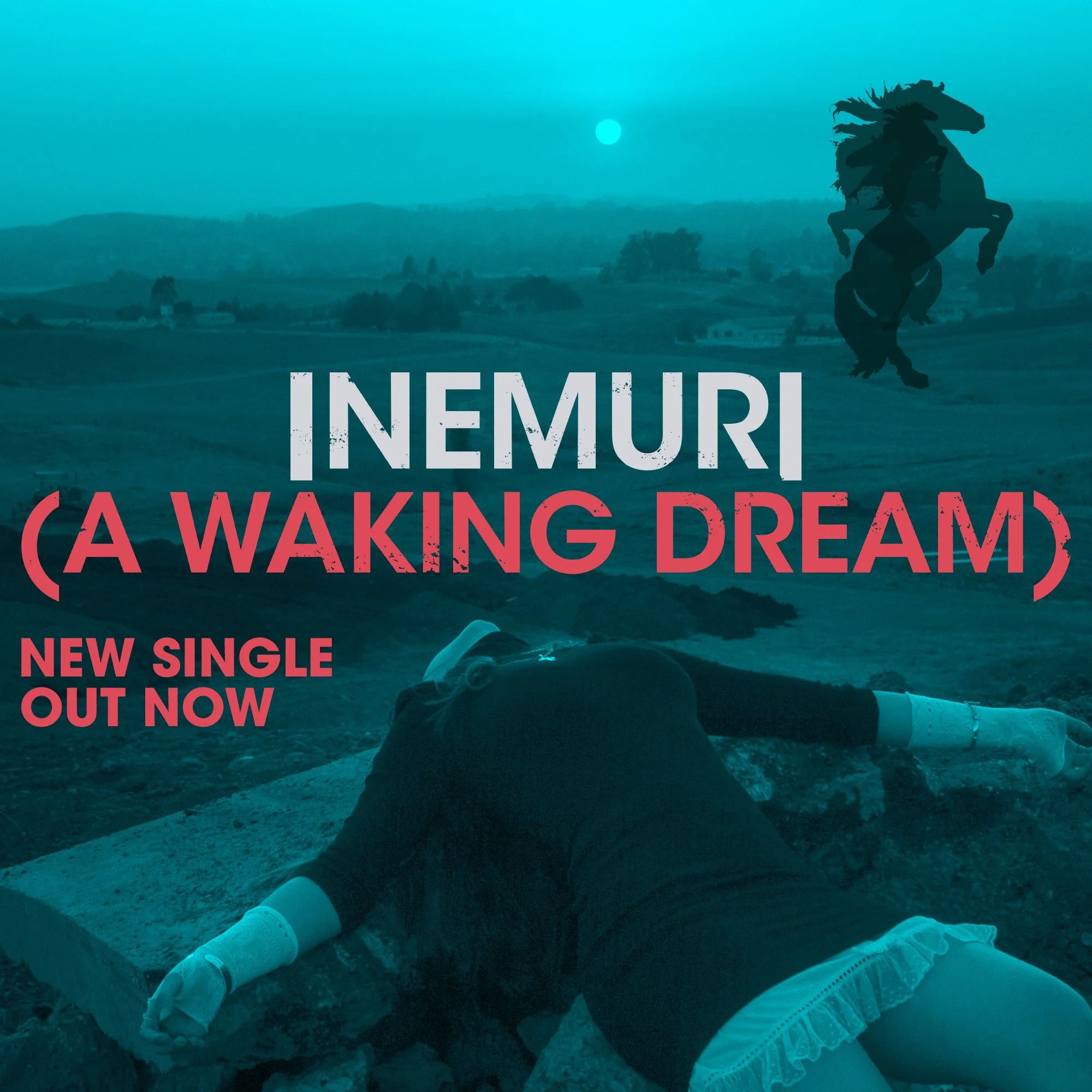 If you've missed it, new single Inemuri featuring dream maker @teri.otti is out now on Spotify + anywhere you listen. Link in bio. Add it to a playlist 🙏🖤

#newsingle #newrelease #inemuri #awakingdream #crackhorse #musician #newmusic #electrorock #