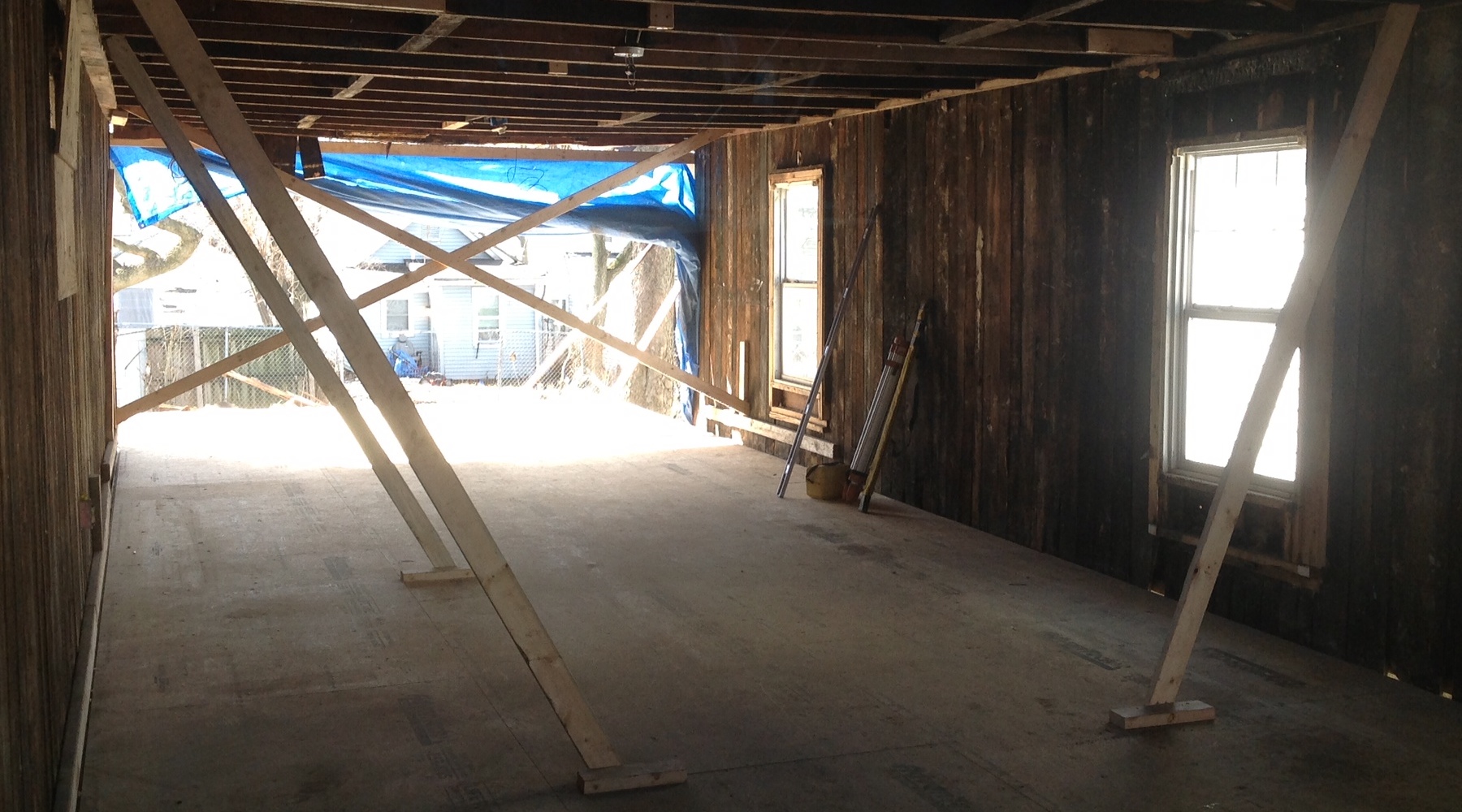 138 York St. Subfloor - In Process