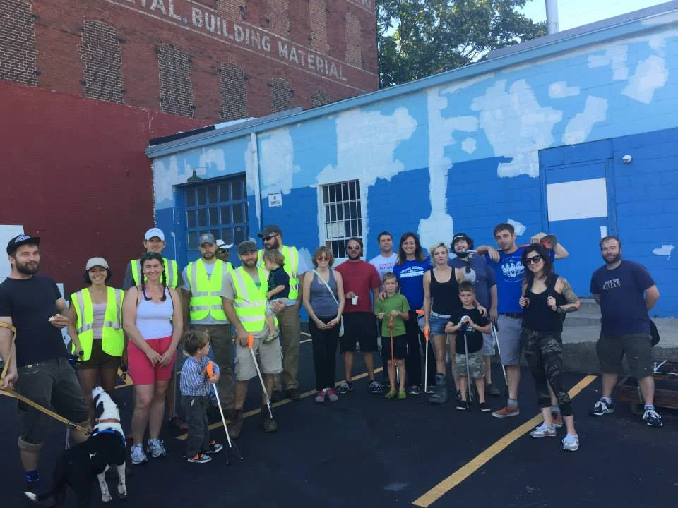NoLi trash cleanup event group photo 2015-8-3.jpg