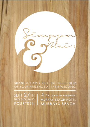 WEDDING INVITATIONS