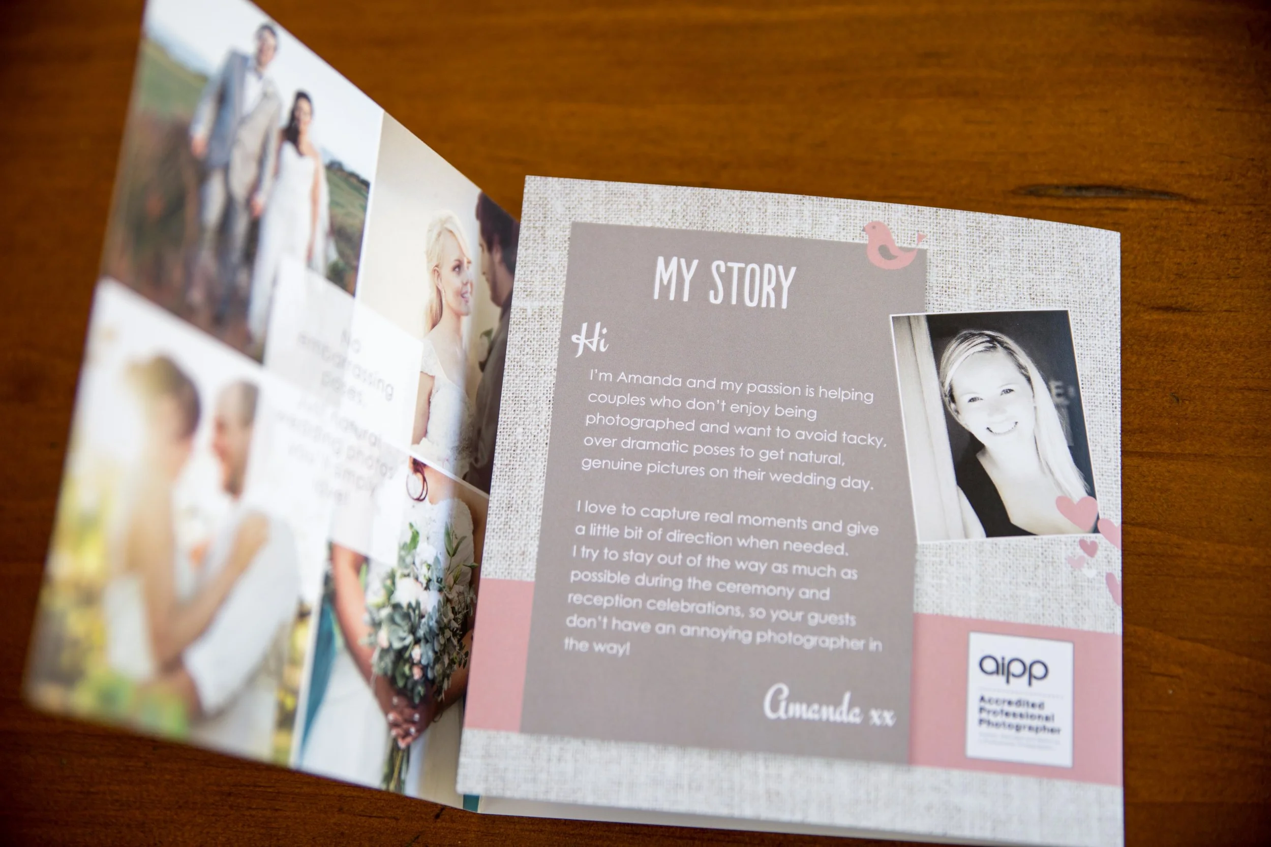 Brochure Design for Sherringham Photography