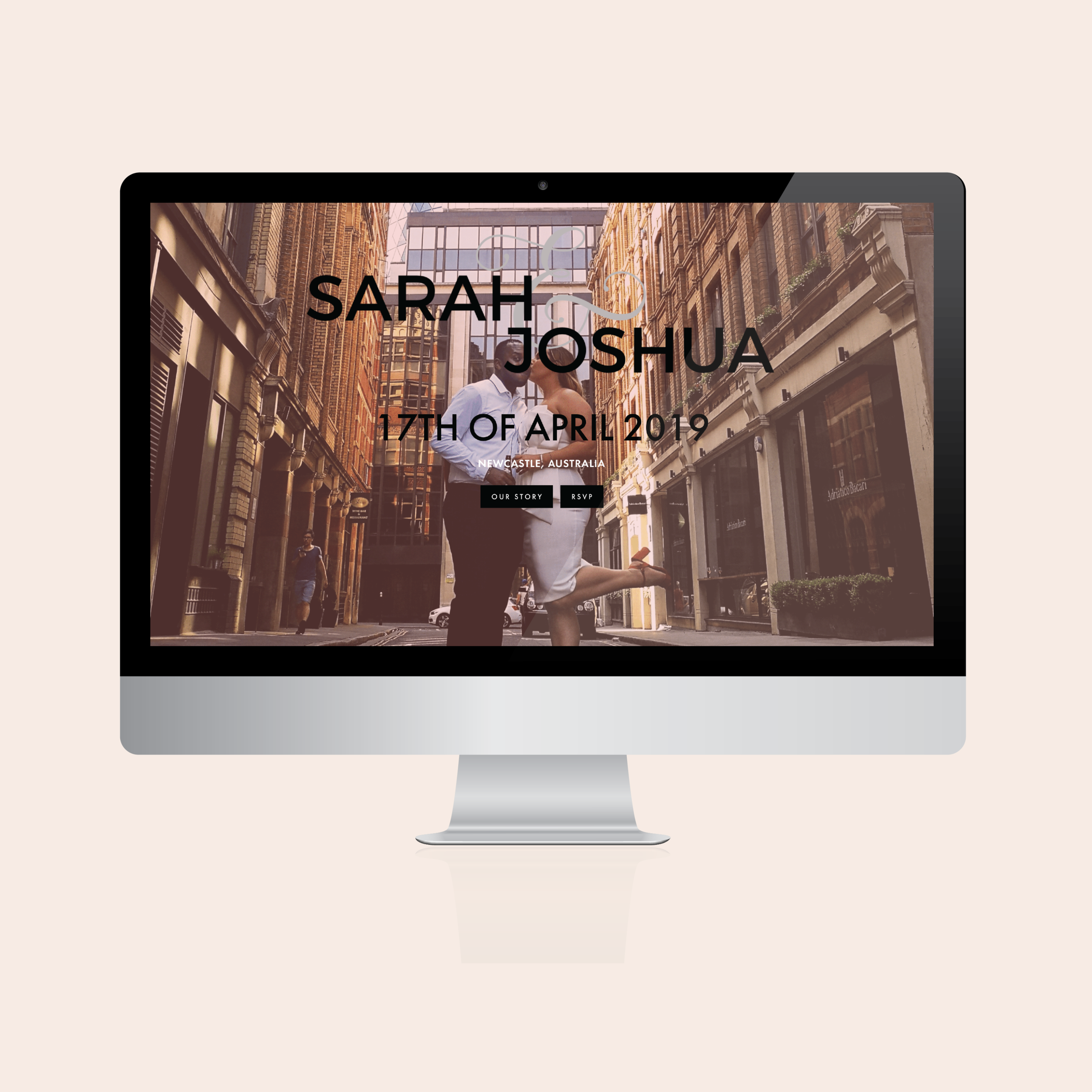 Wedding Webpage with custom RSVP