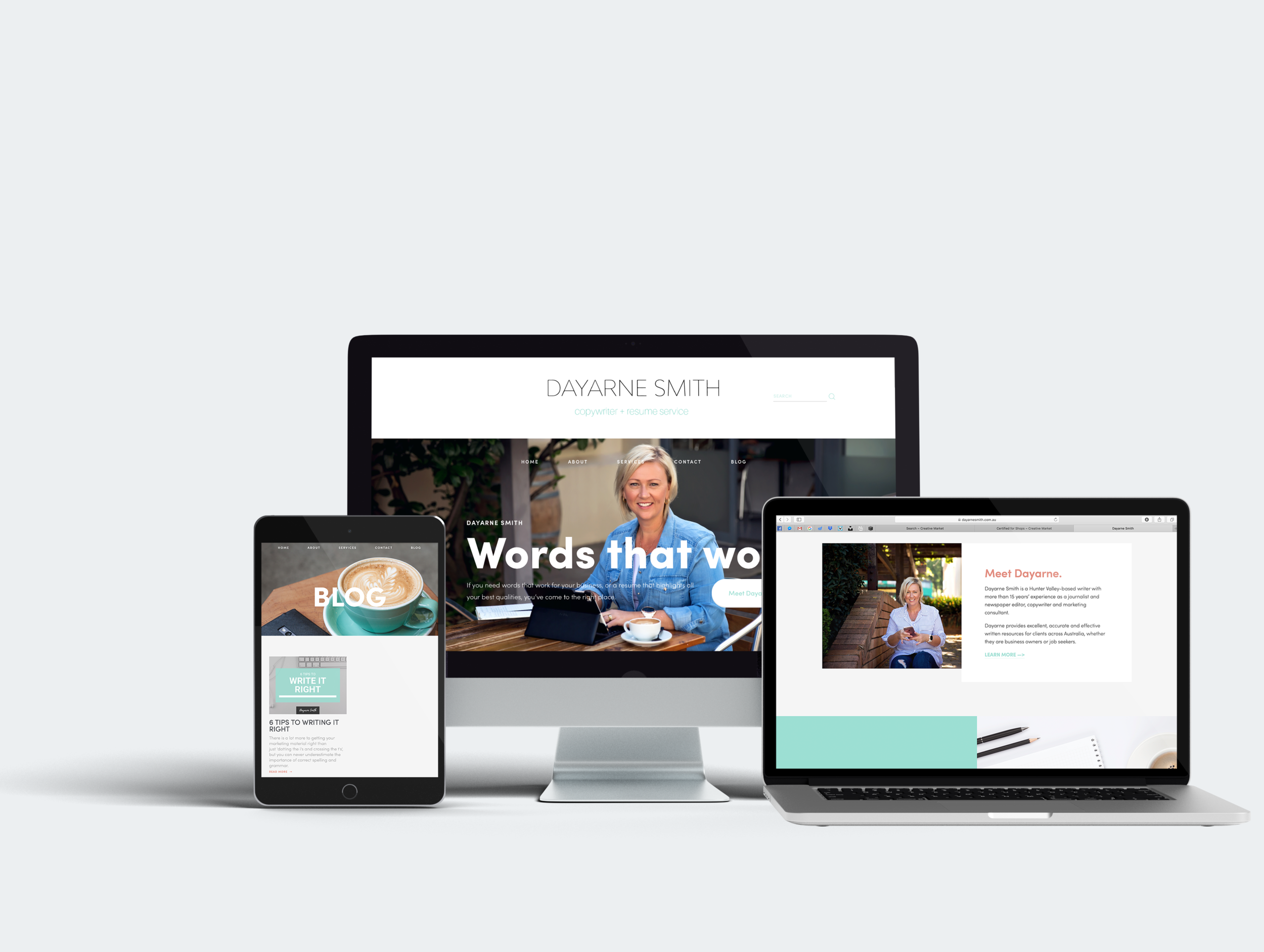Dayarne Smith - Webpage Design