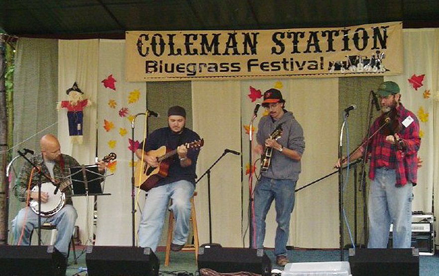  The Coal Mountain Ramblers 9/15/06 Coleman Station Bluegrass Festival 