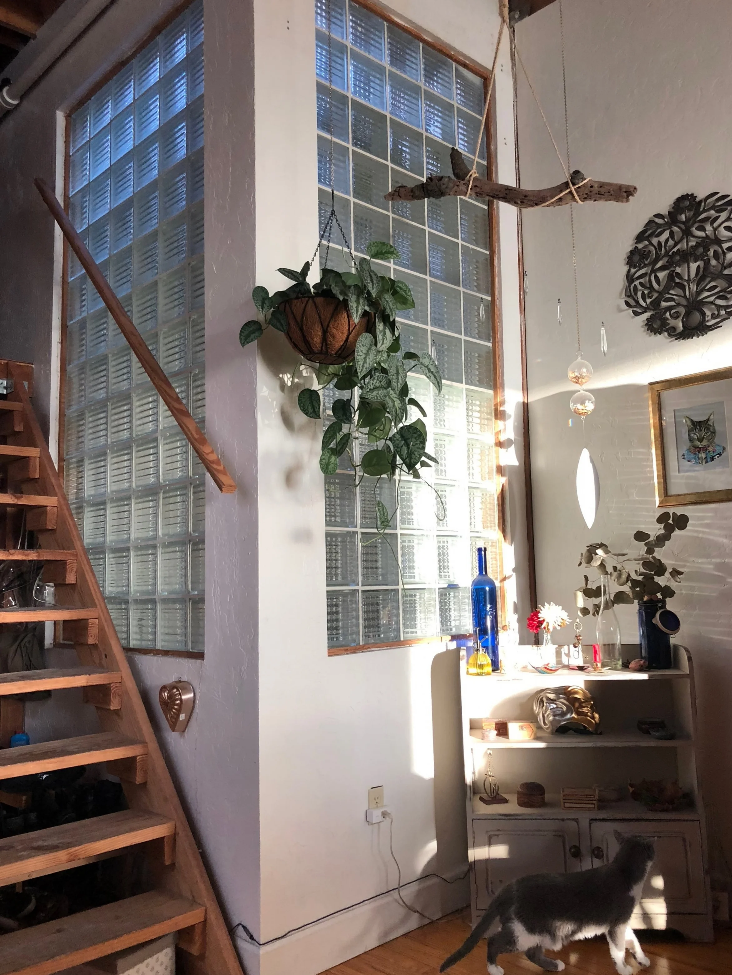 at home considering my own practices of collecting and adornment