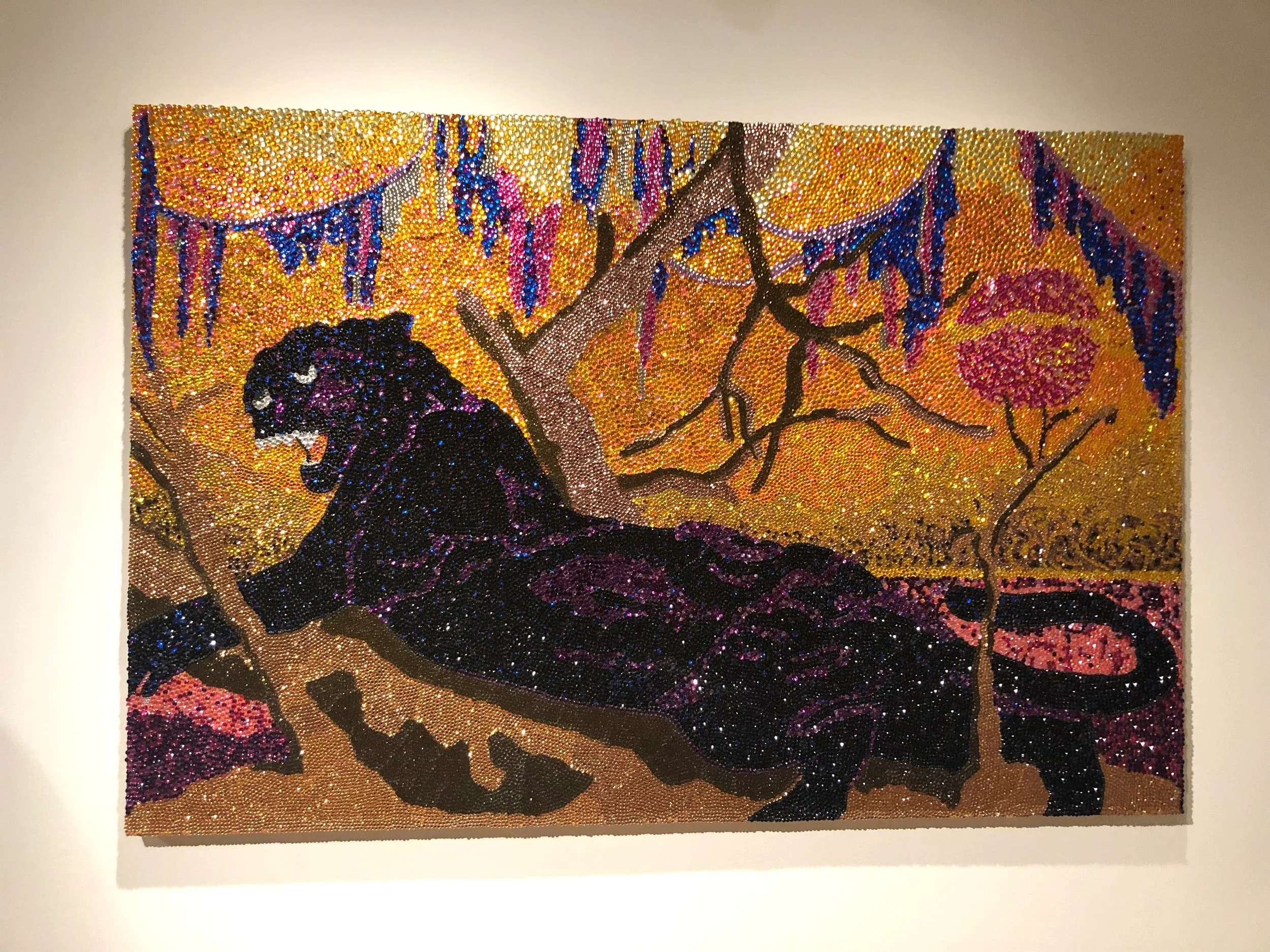 Panthera, 2002 - Mickalene Thomas
