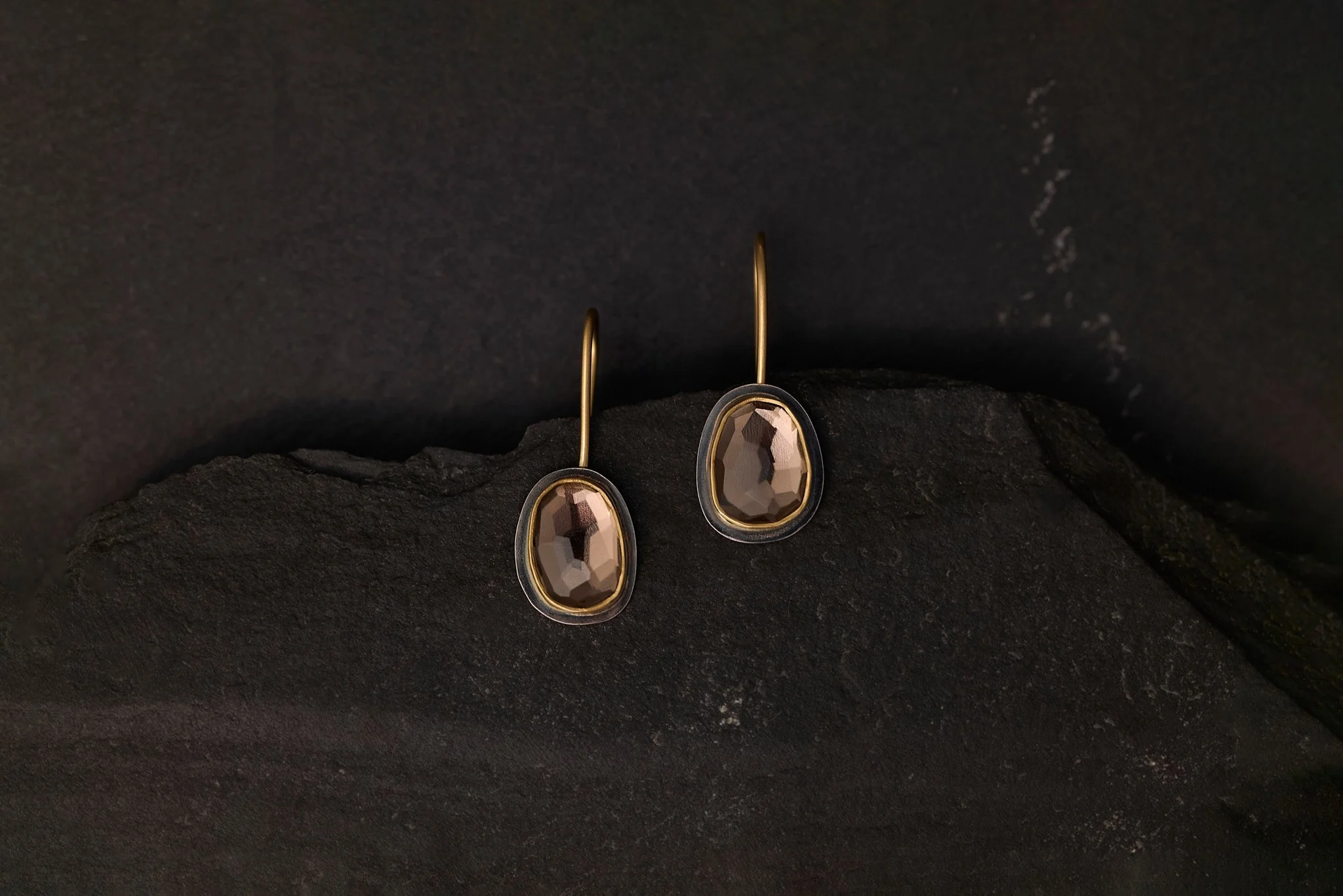 Smokey Quartz Earrings