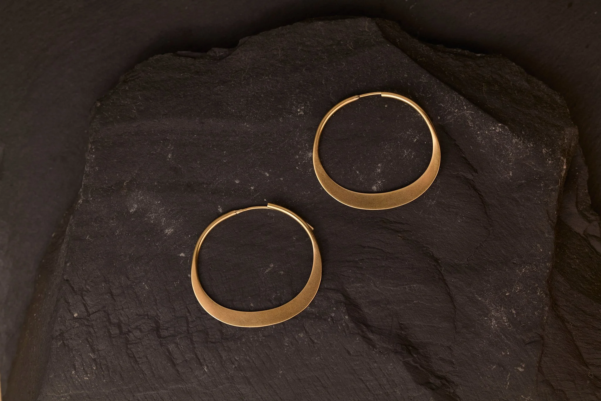 Gold Hoop Earrings