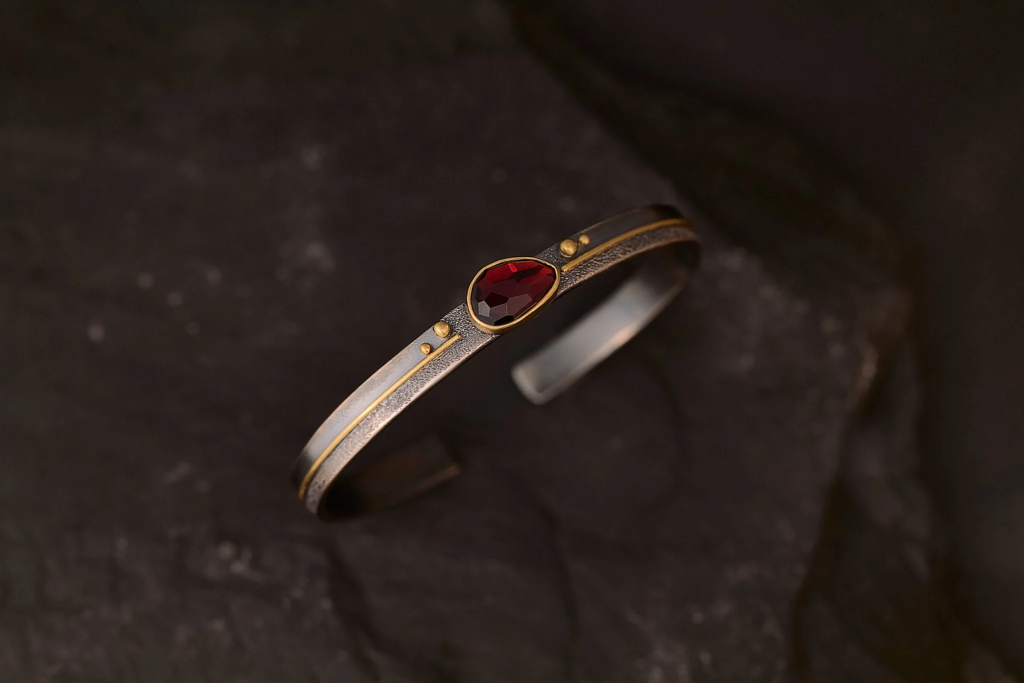 Garnet Cuff