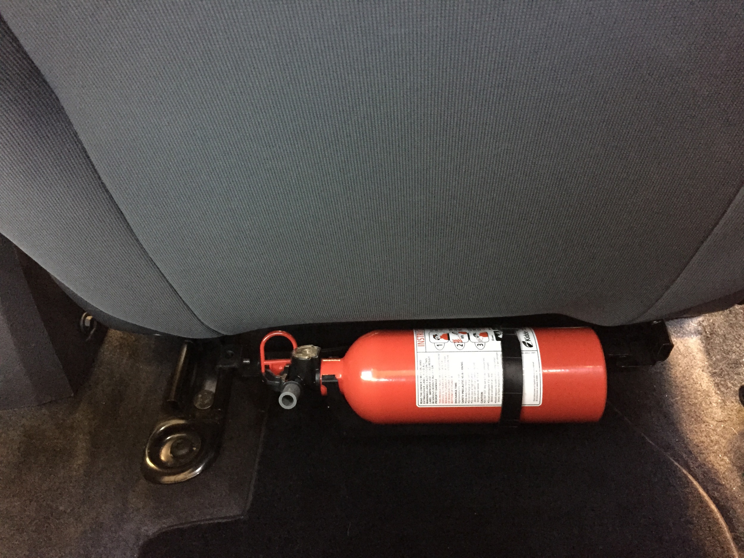 Details about   Fire Extinguisher Bracket with Strap #4T308 