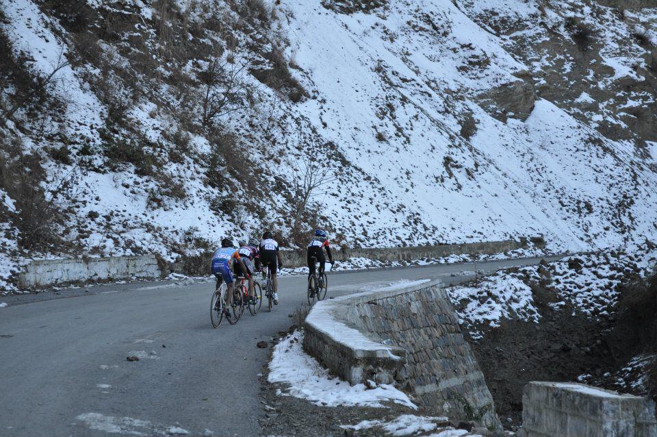   Bike Race in the Galis , Pakistan  