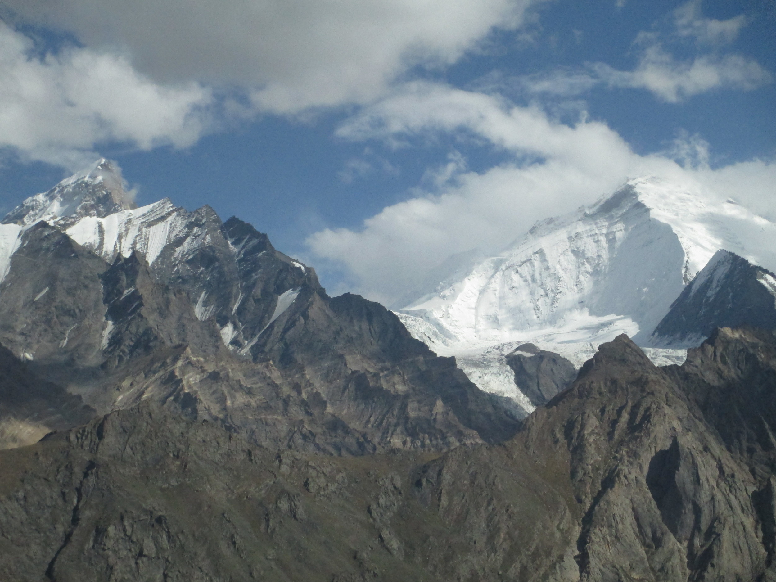  view from the&nbsp; Parkarchik ridge 