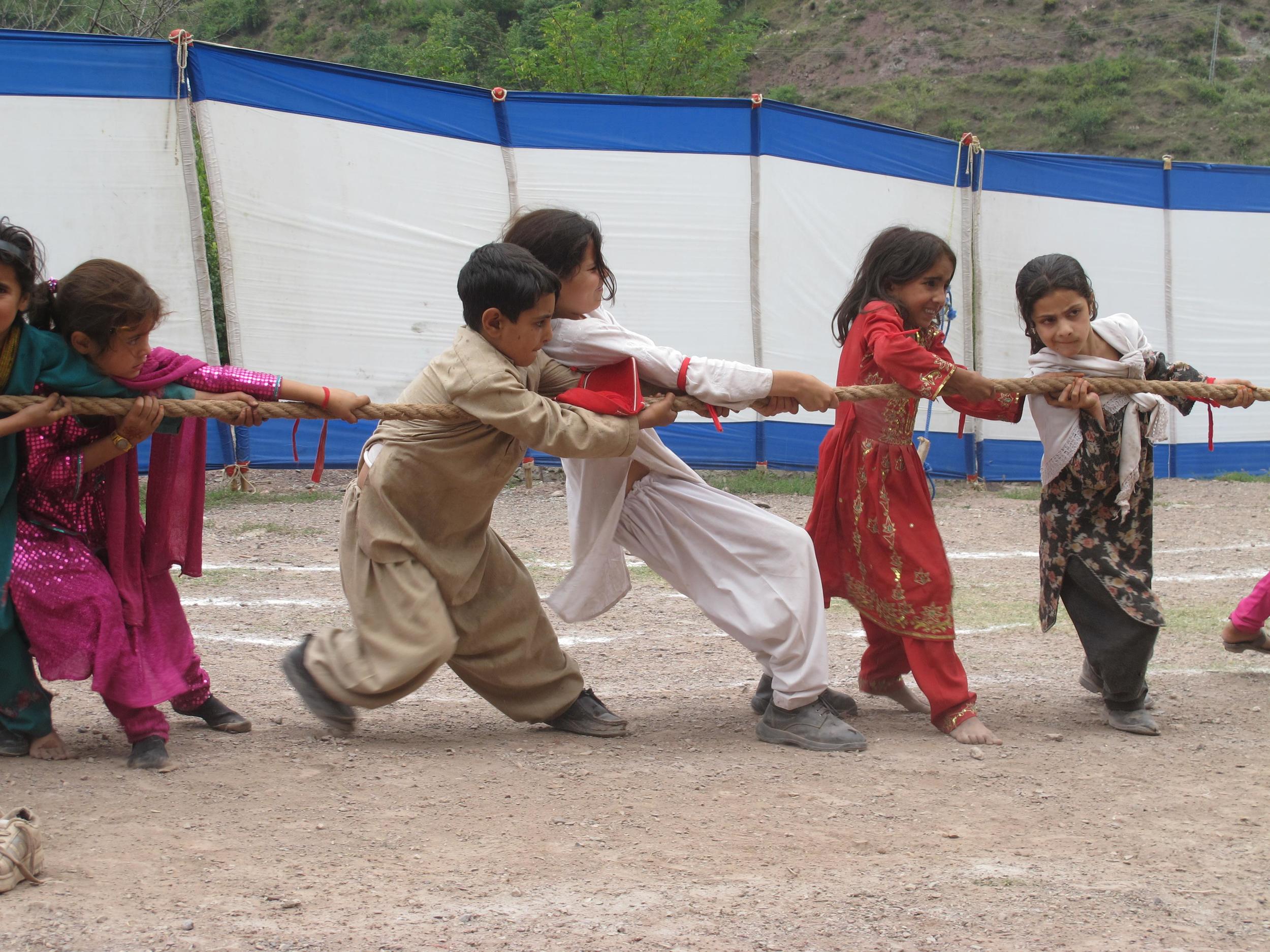 Kids Tug of war , KMT School
