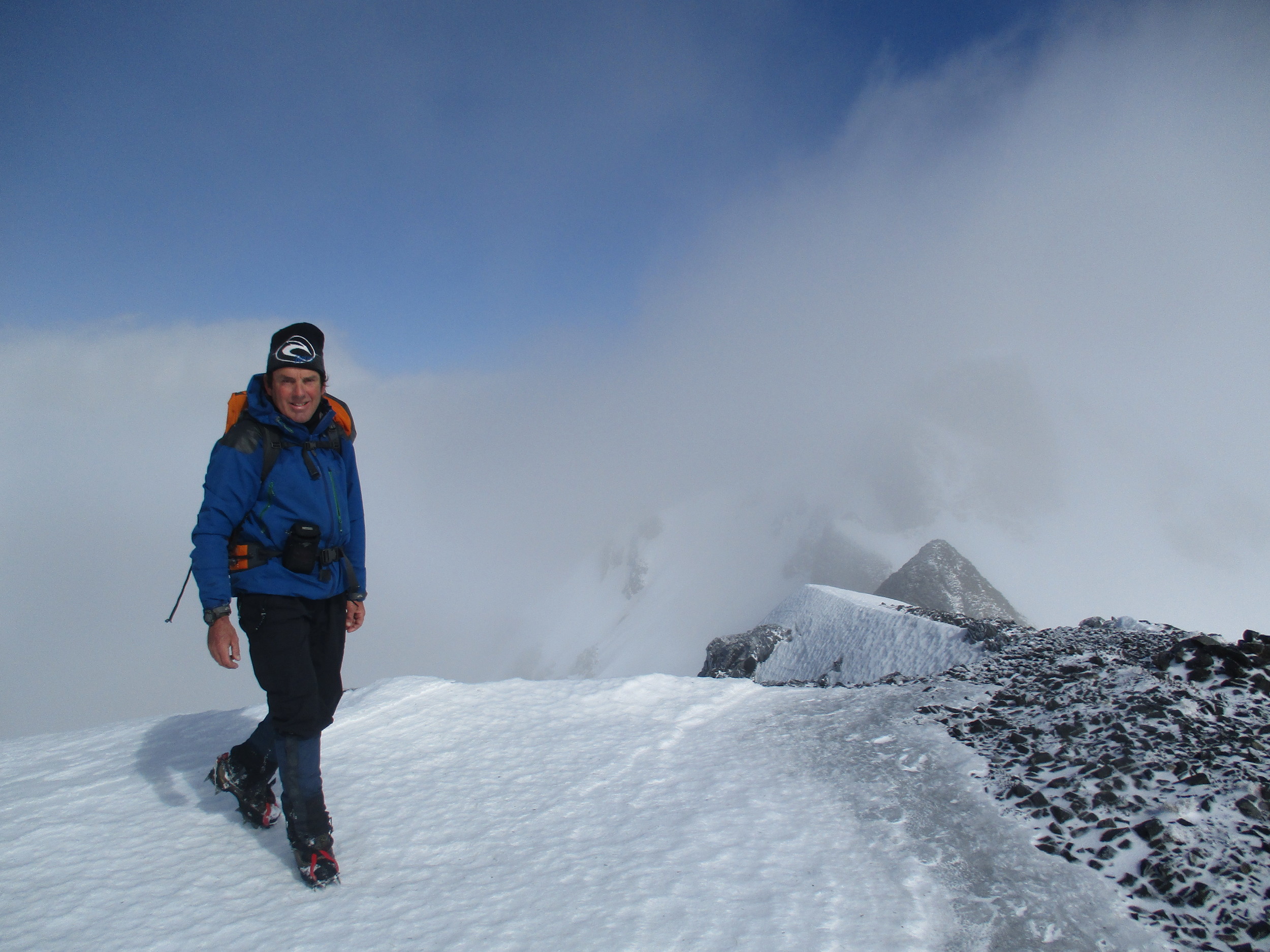   The storm clears, Mount Arthur, spring 2015  