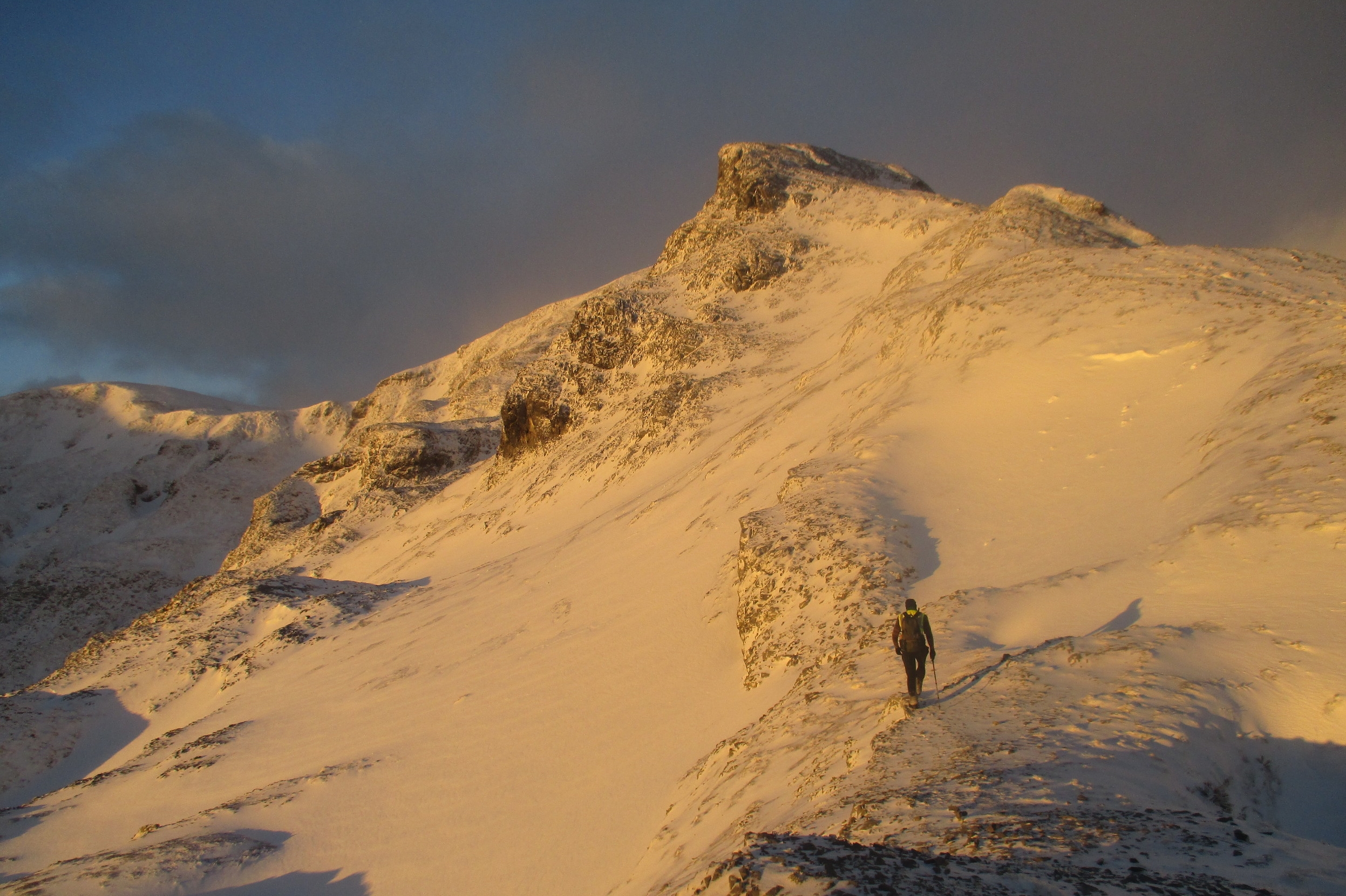   Carl on Arthur after a spring storm  