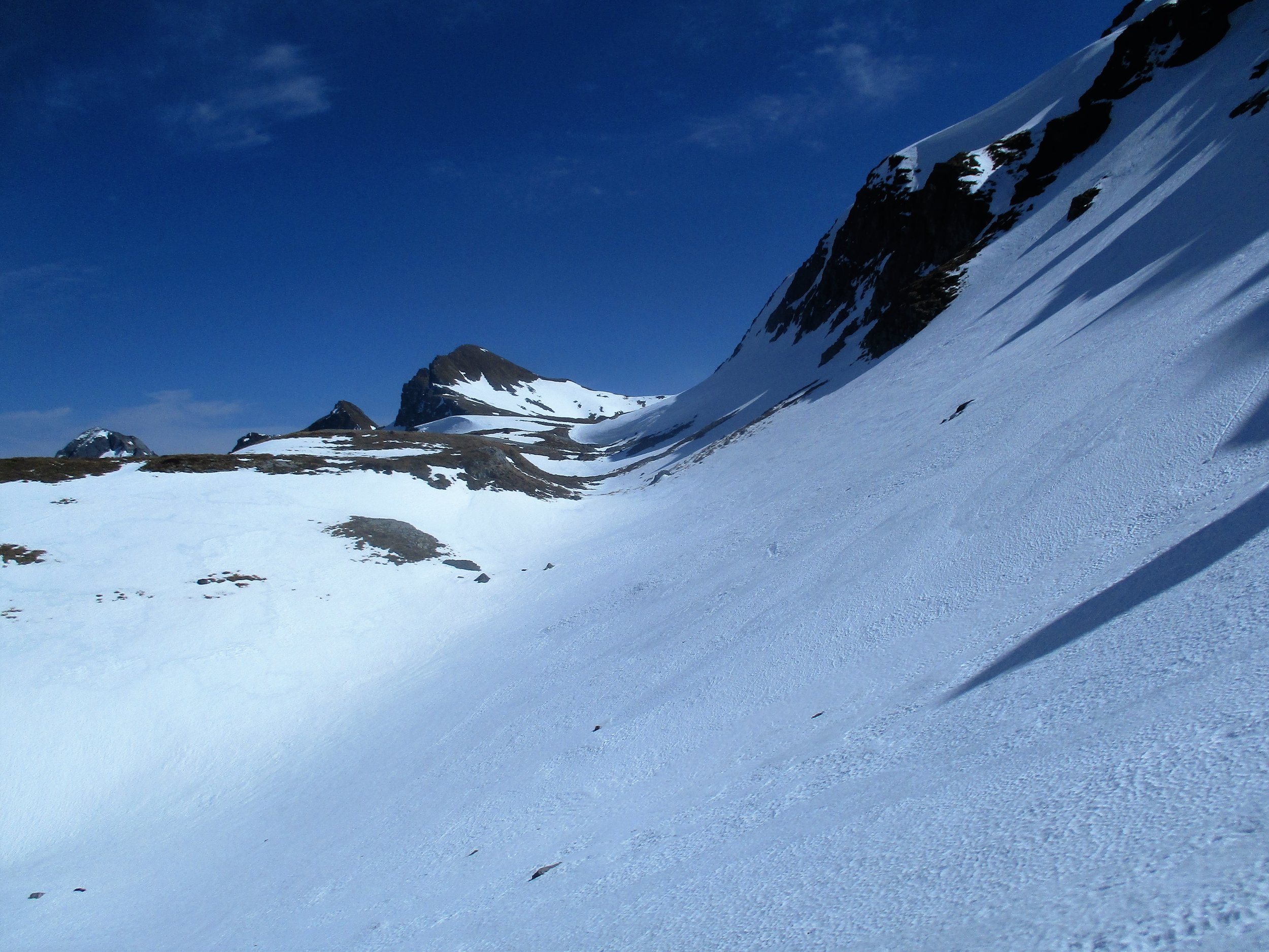 looking down the east side of the Arthur range