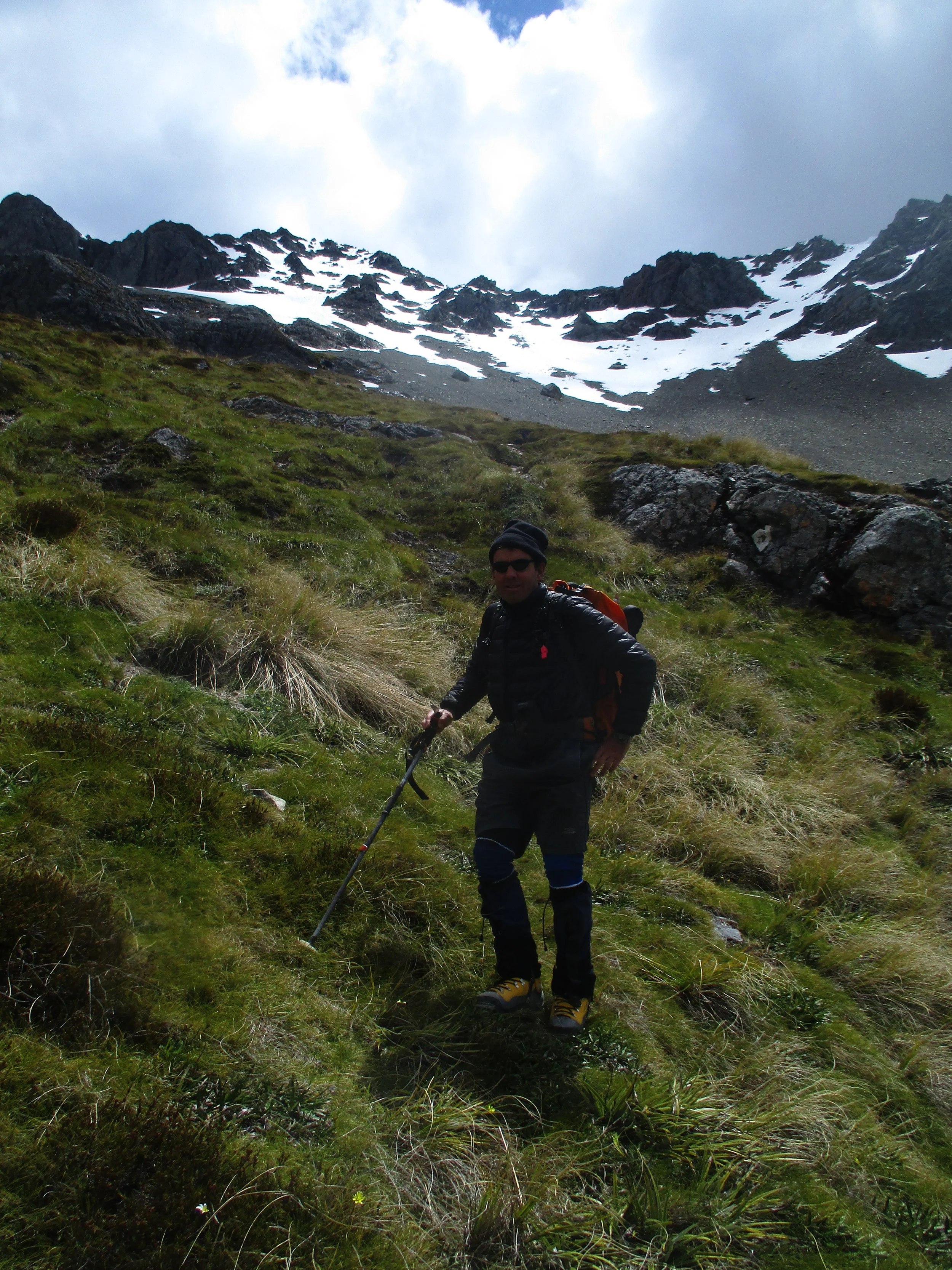 Below Cotterell peak.